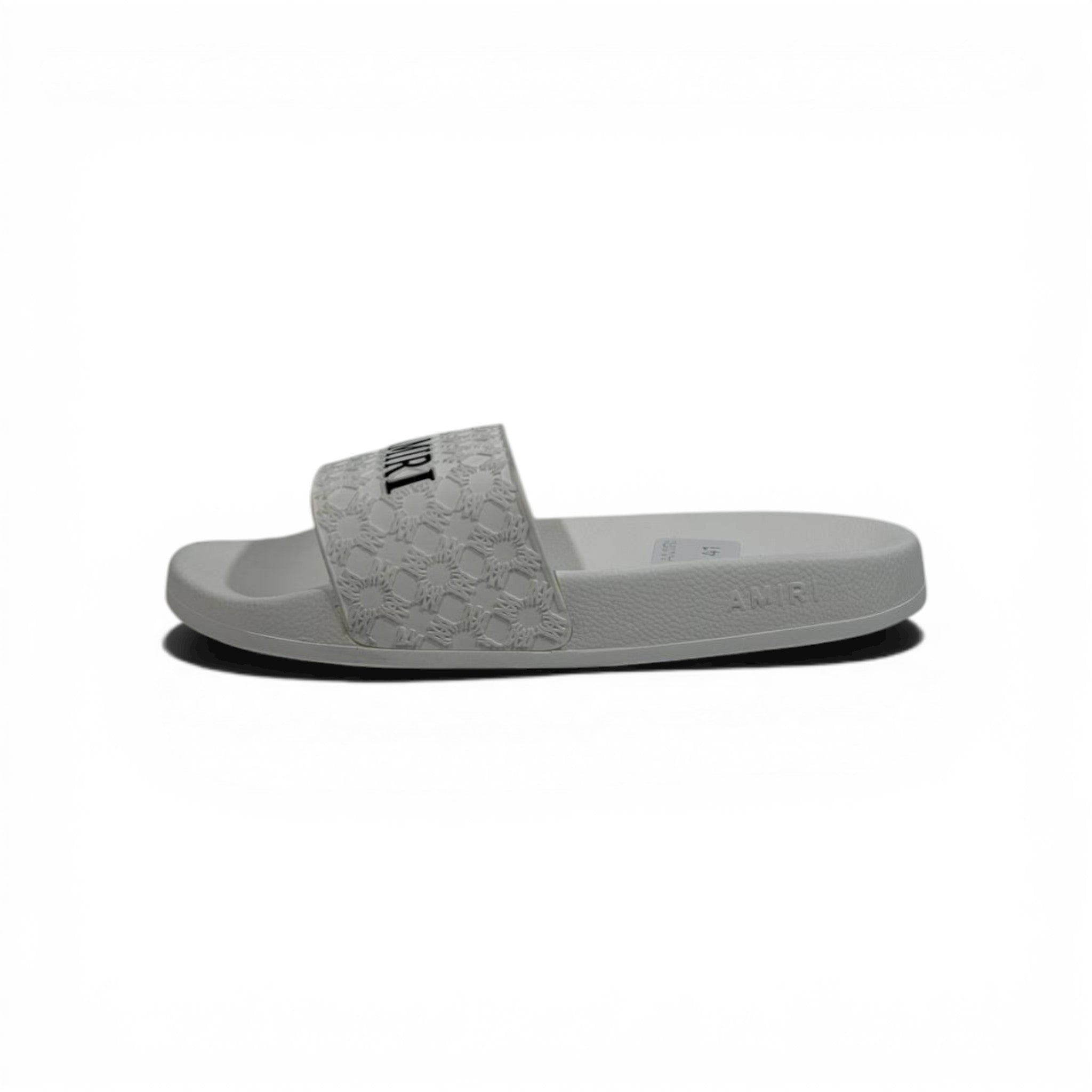 AMIRI Luxury White Slide Sandals β Minimal Designer Comfort & Everyday Style πβ¨