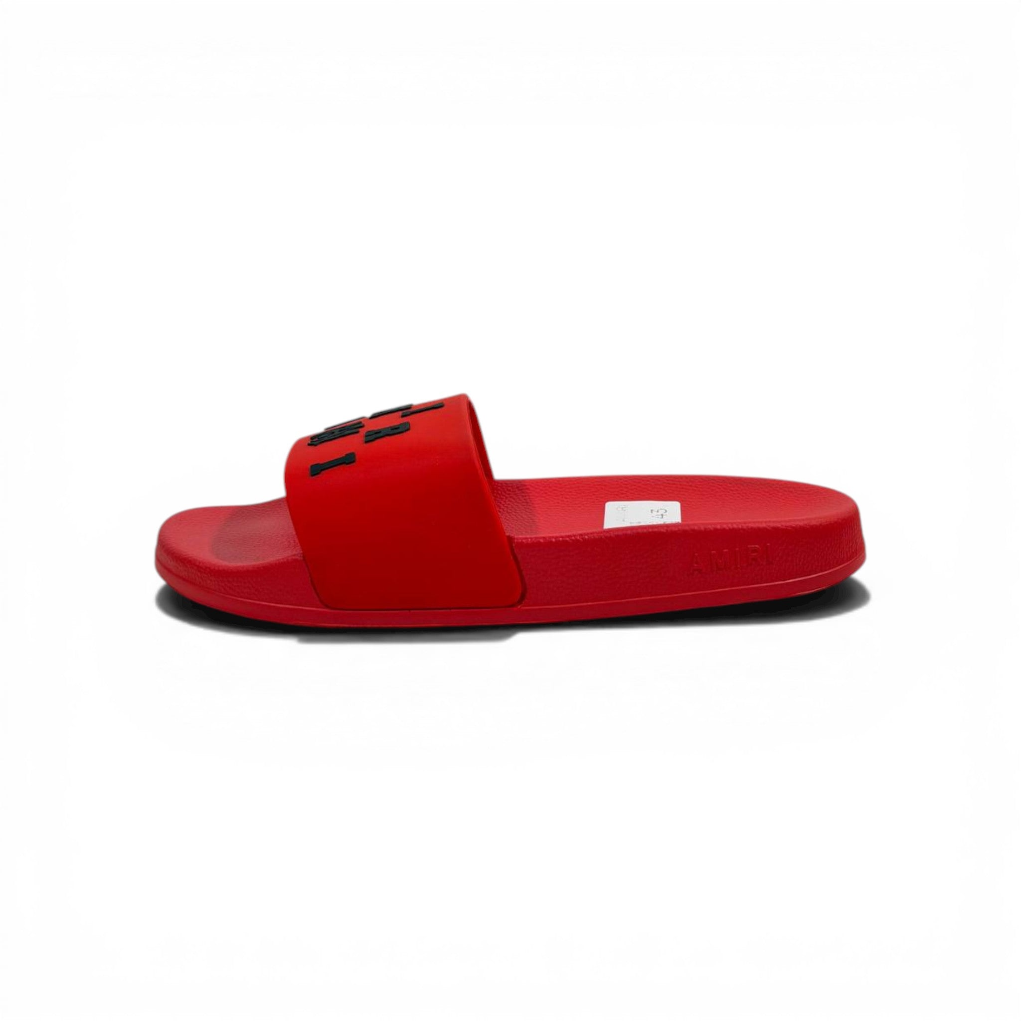 AMIRI Luxury Red Slide Sandals β Bold Logo Design & Statement Streetwear ππ₯