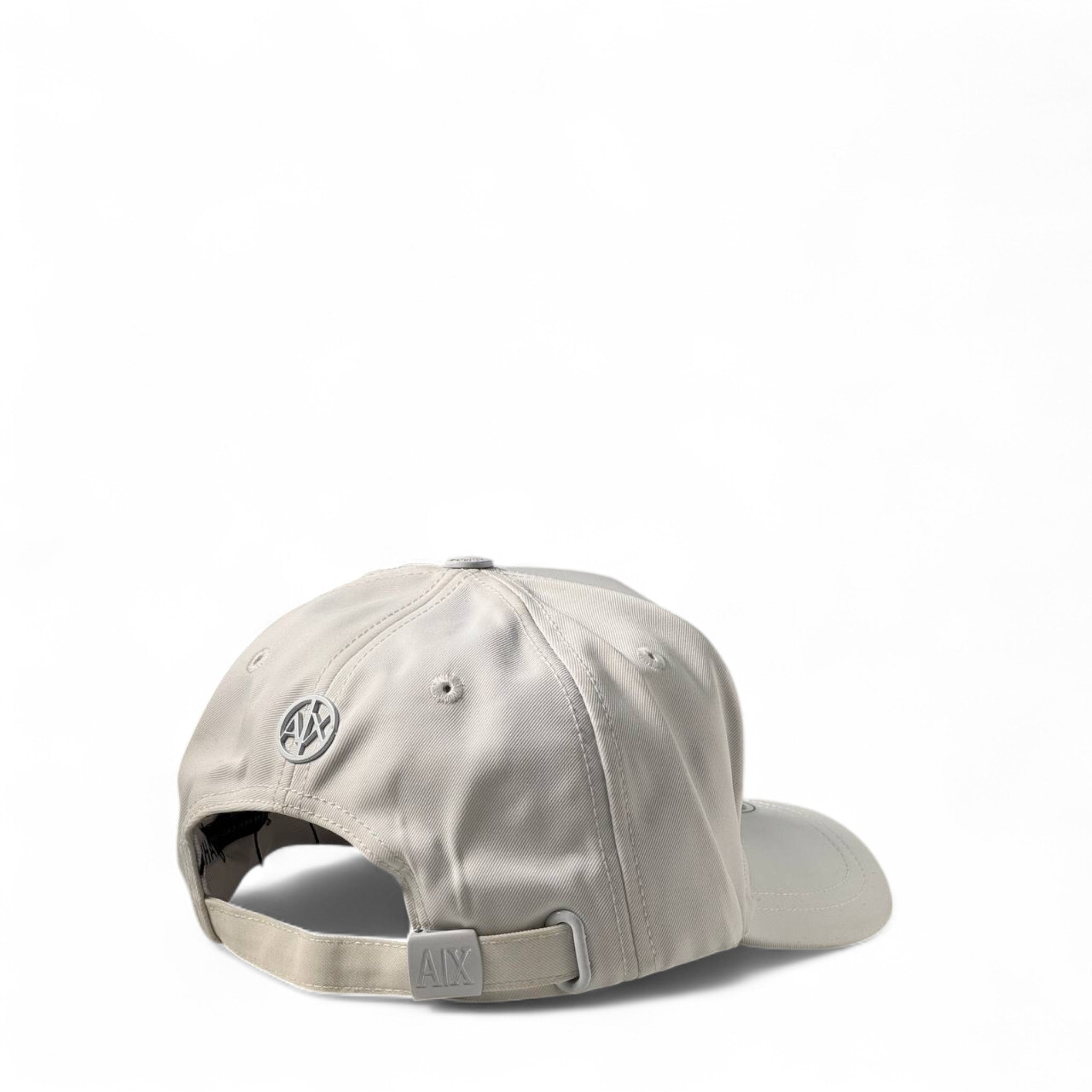 Armani Exchange A|X Signature Logo Cap β White π | Bold & Minimalist
