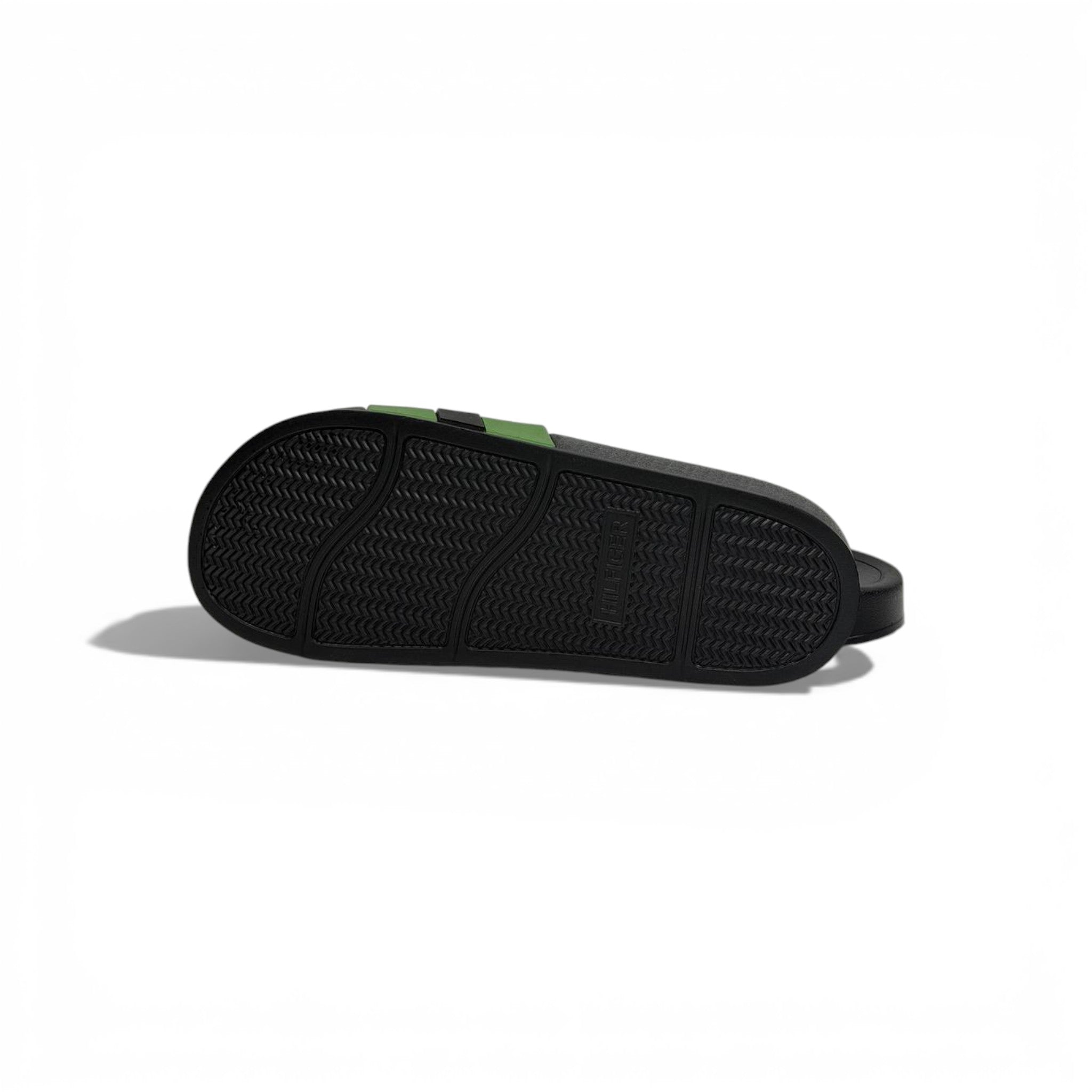 💚✨ Tommy Hilfiger Logo Slide Slippers – Green Sporty Edition ✨💚