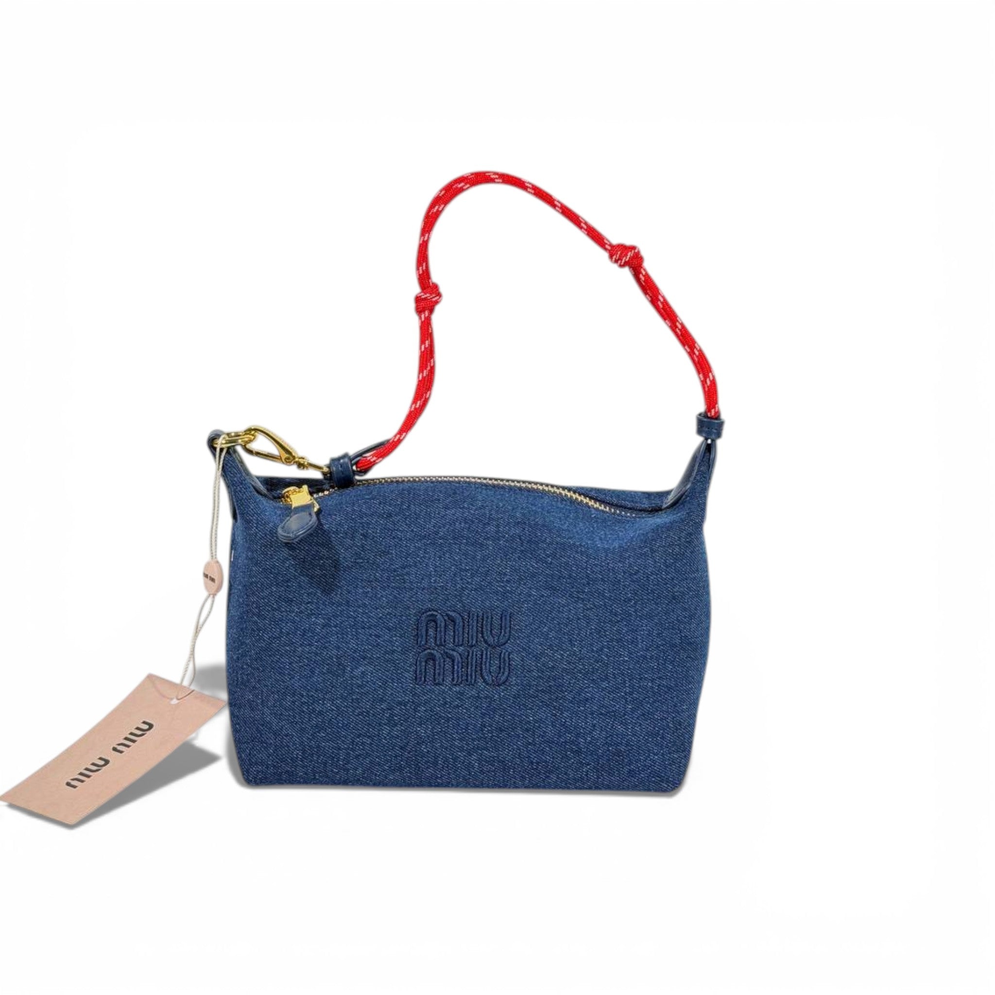 💙✨ Miu Miu Denim Mini Shoulder Bag