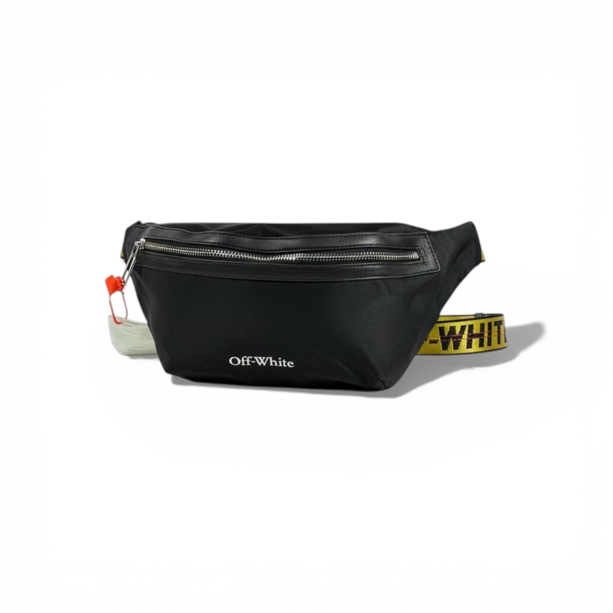 OFF-WHITE Black Waist Bag 🖤⚡ Luxury Streetwear Belt Bag 😎🔥💣