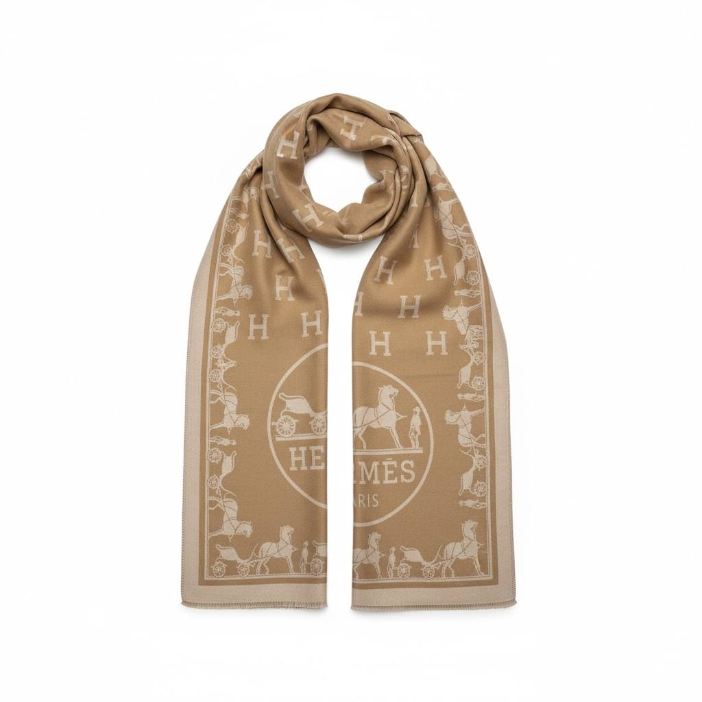đ Hermès Paris Signature Horse Scarf â Timeless Luxury Elegance â¨