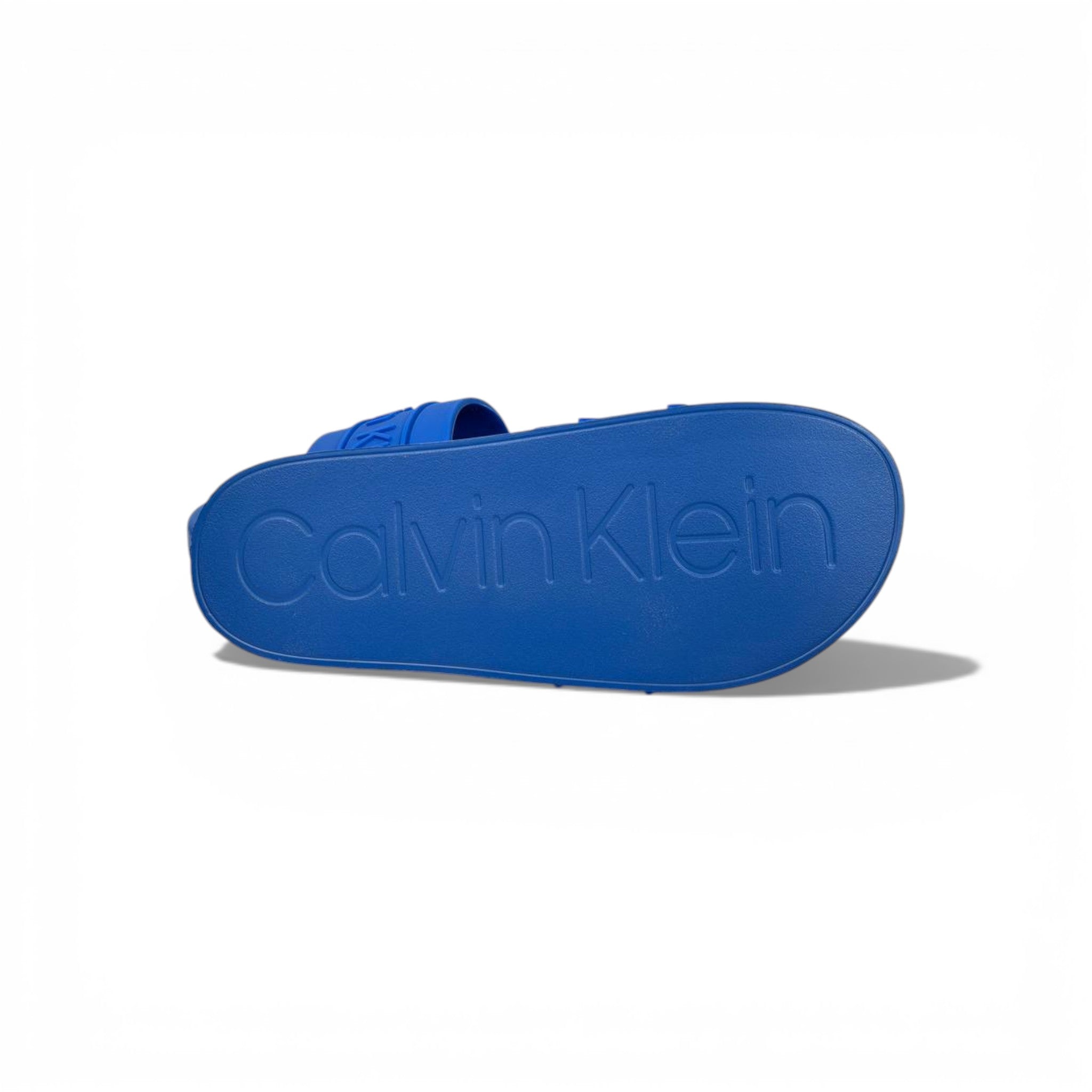 💙 Calvin Klein Logo Slide Slippers – Bold Blue Edition ✨