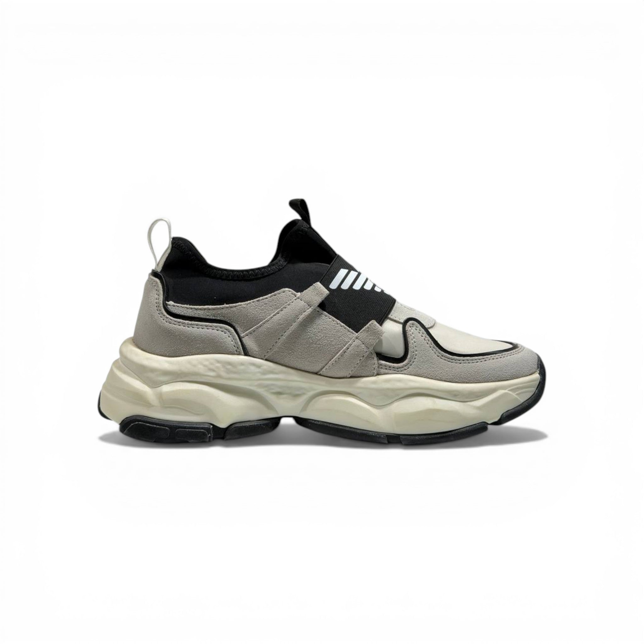 EMPORIO ARMANI Two-Tone Chunky Sneakers πβ‘ | Bold Street Luxury & Slip-On Comfort