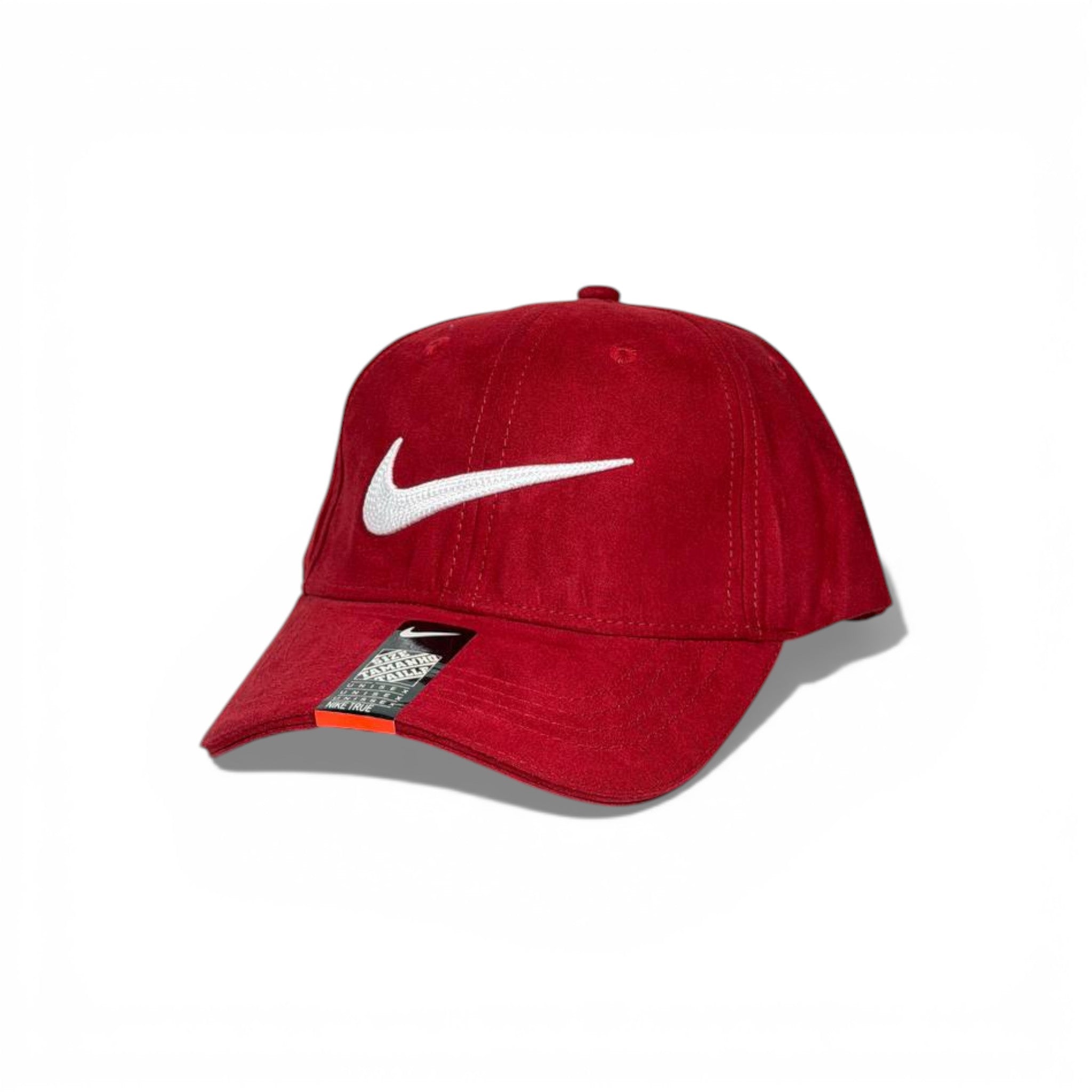 π΄π₯ Nike Red Suede Swoosh Cap β Bold Sporty Luxury Style π₯π΄