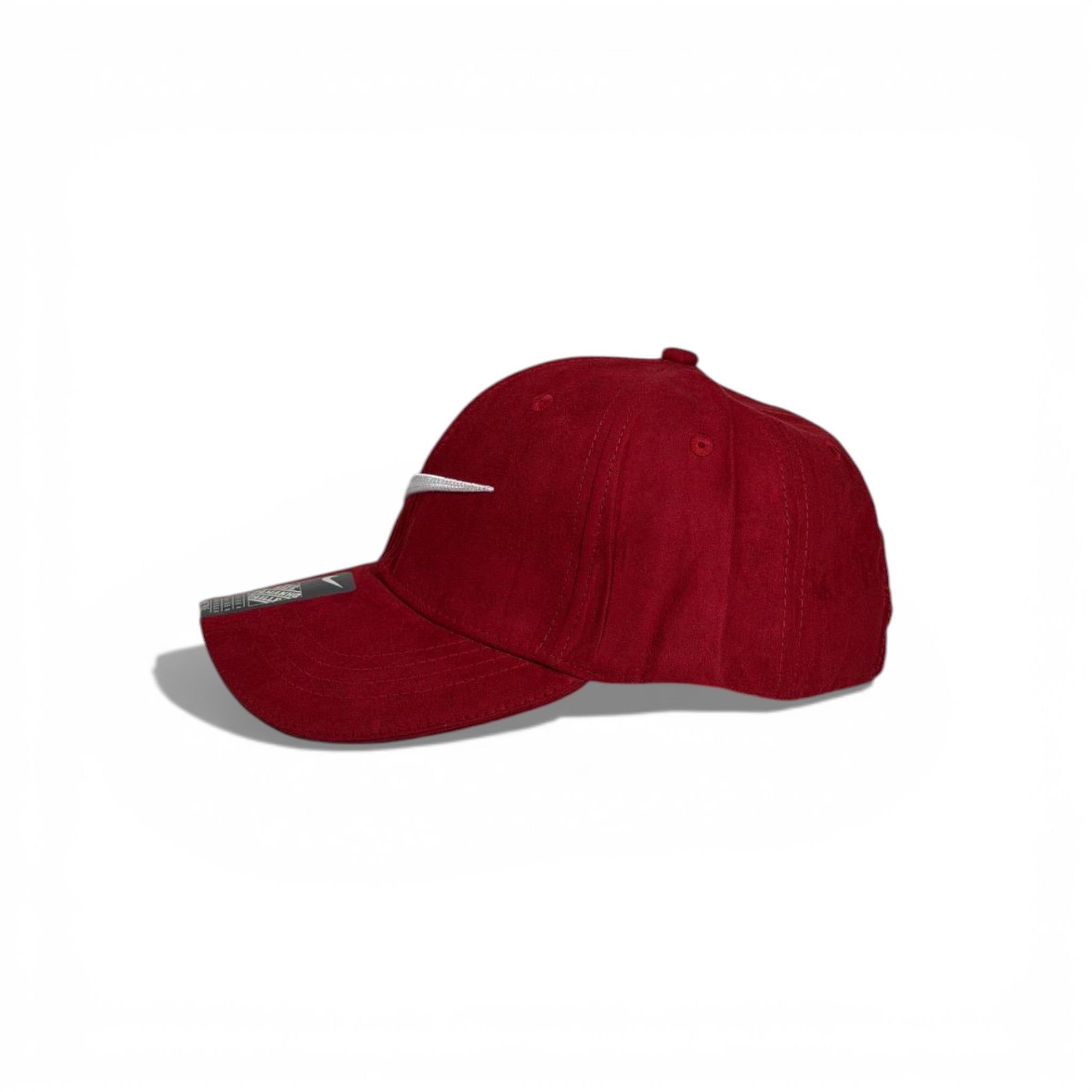π΄π₯ Nike Red Suede Swoosh Cap β Bold Sporty Luxury Style π₯π΄