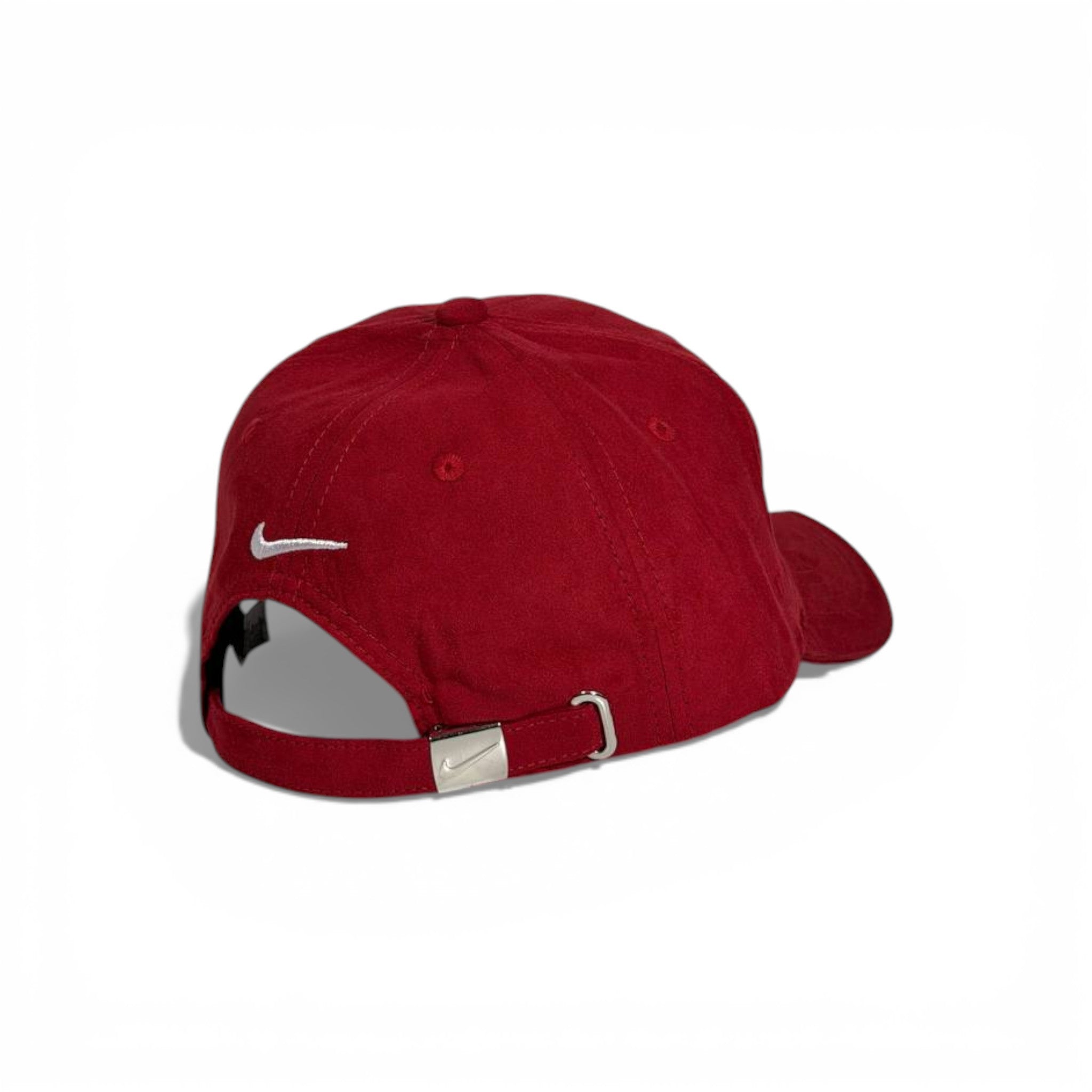 π΄π₯ Nike Red Suede Swoosh Cap β Bold Sporty Luxury Style π₯π΄