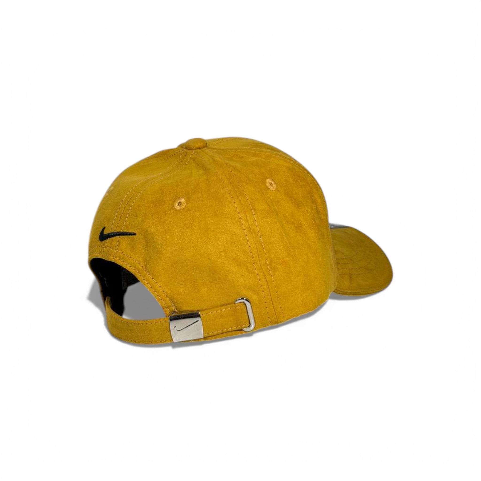 💛🔥 Nike Yellow Suede Swoosh Cap – Bold Street Style Essential 🔥💛