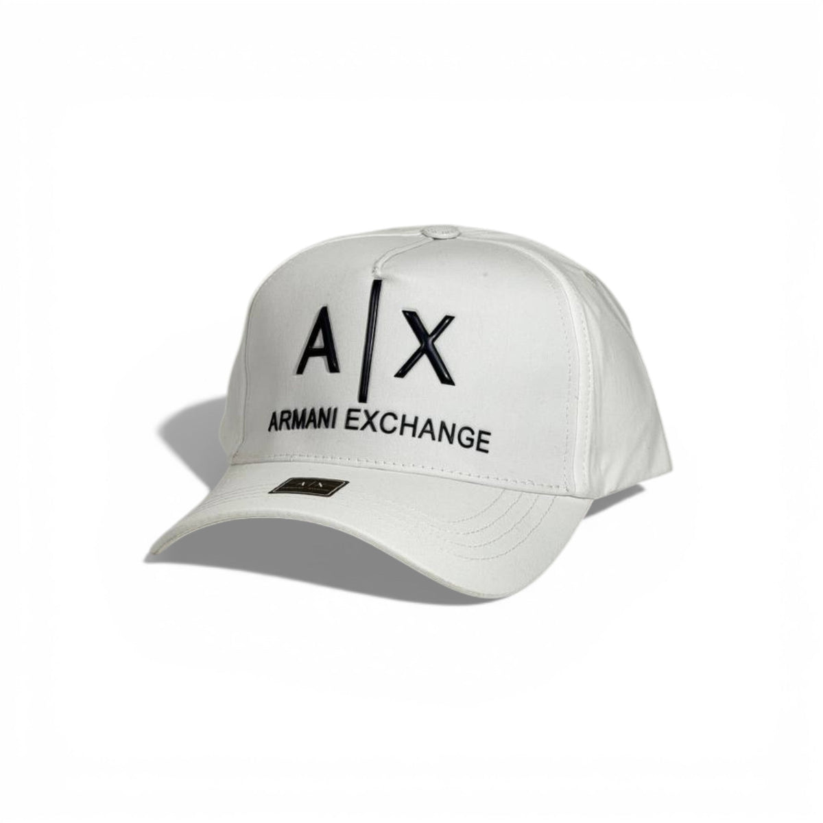 Armani Exchange A|X Baseball Cap — White