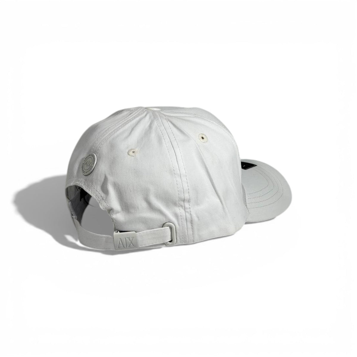 Armani Exchange A|X Baseball Cap — White