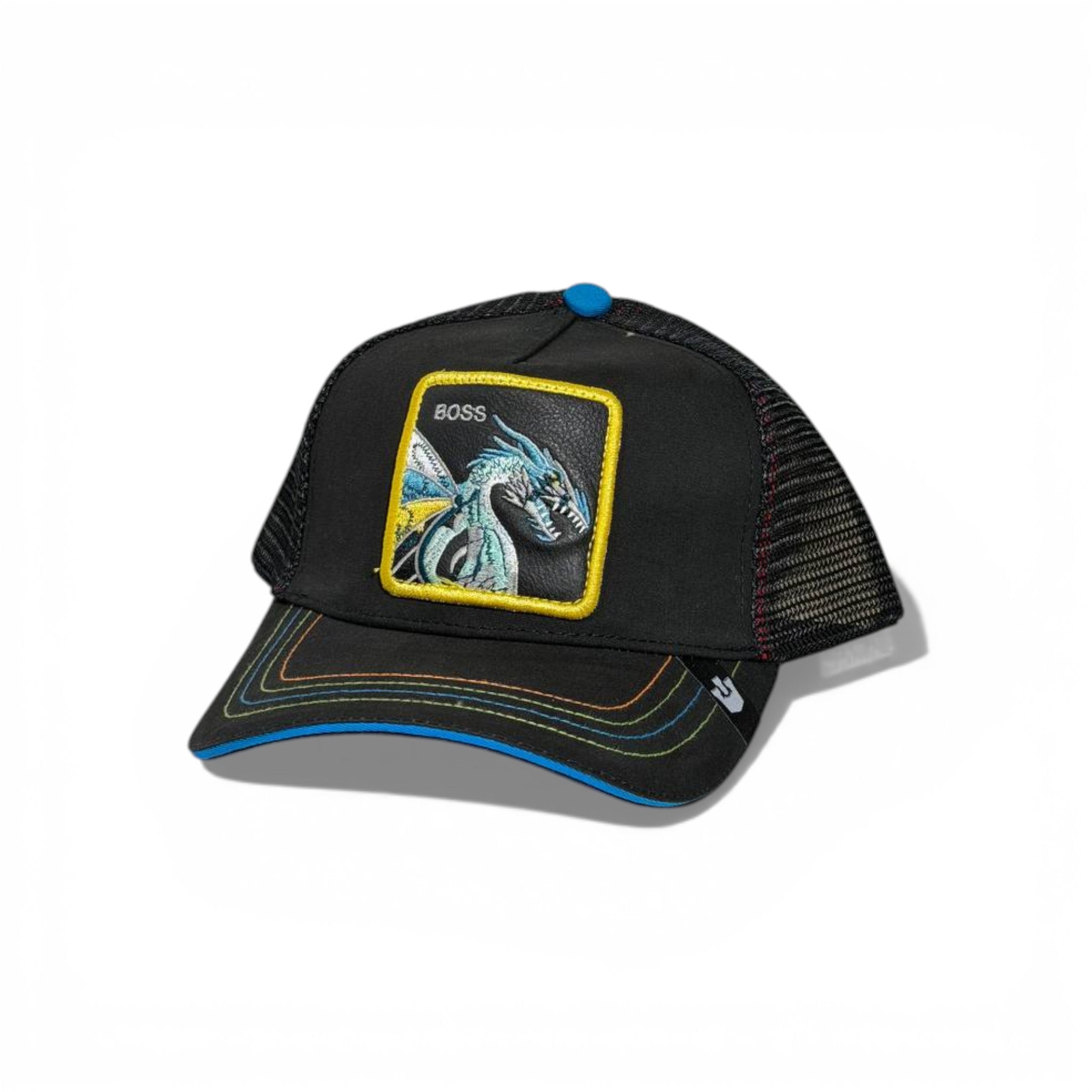 🐉🔥 Goorin Bros Boss Dragon Trucker Cap 🧢🖤