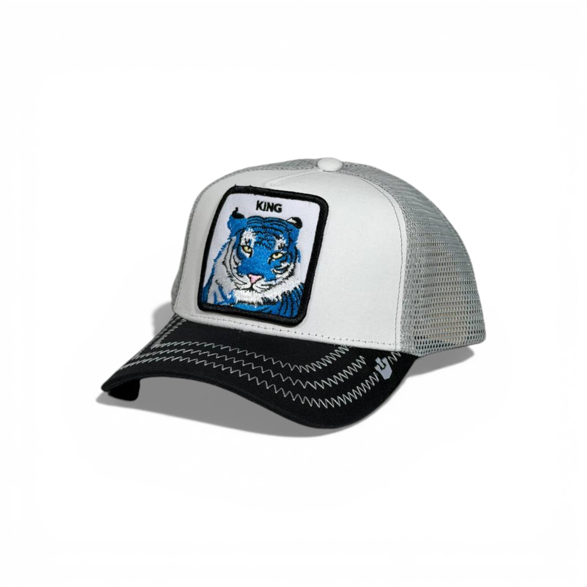 🐯👑 Goorin Bros King Tiger Trucker Cap 🧢🔥