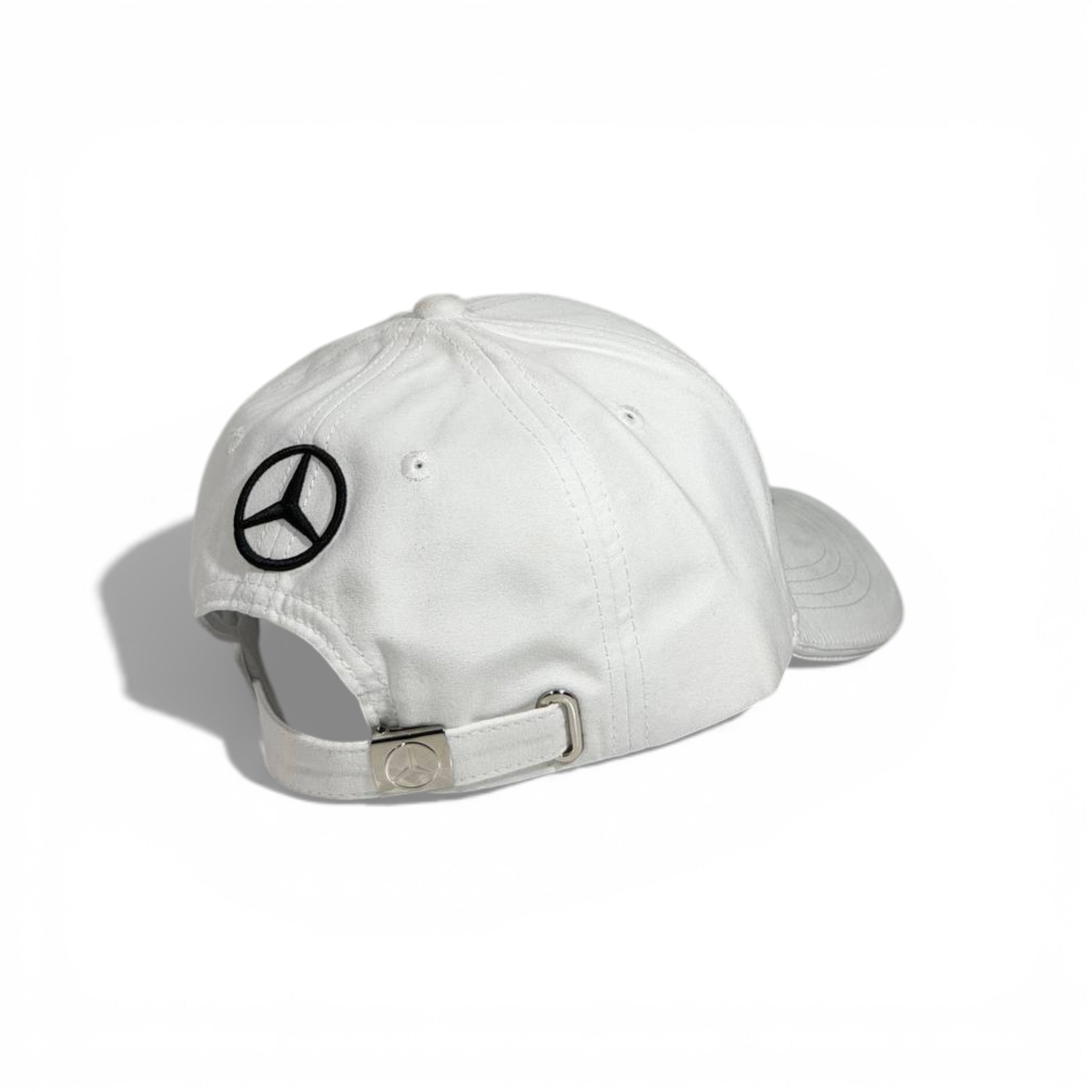 ⭐ Mercedes-Benz Classic White Logo Baseball Cap 🧢🤍