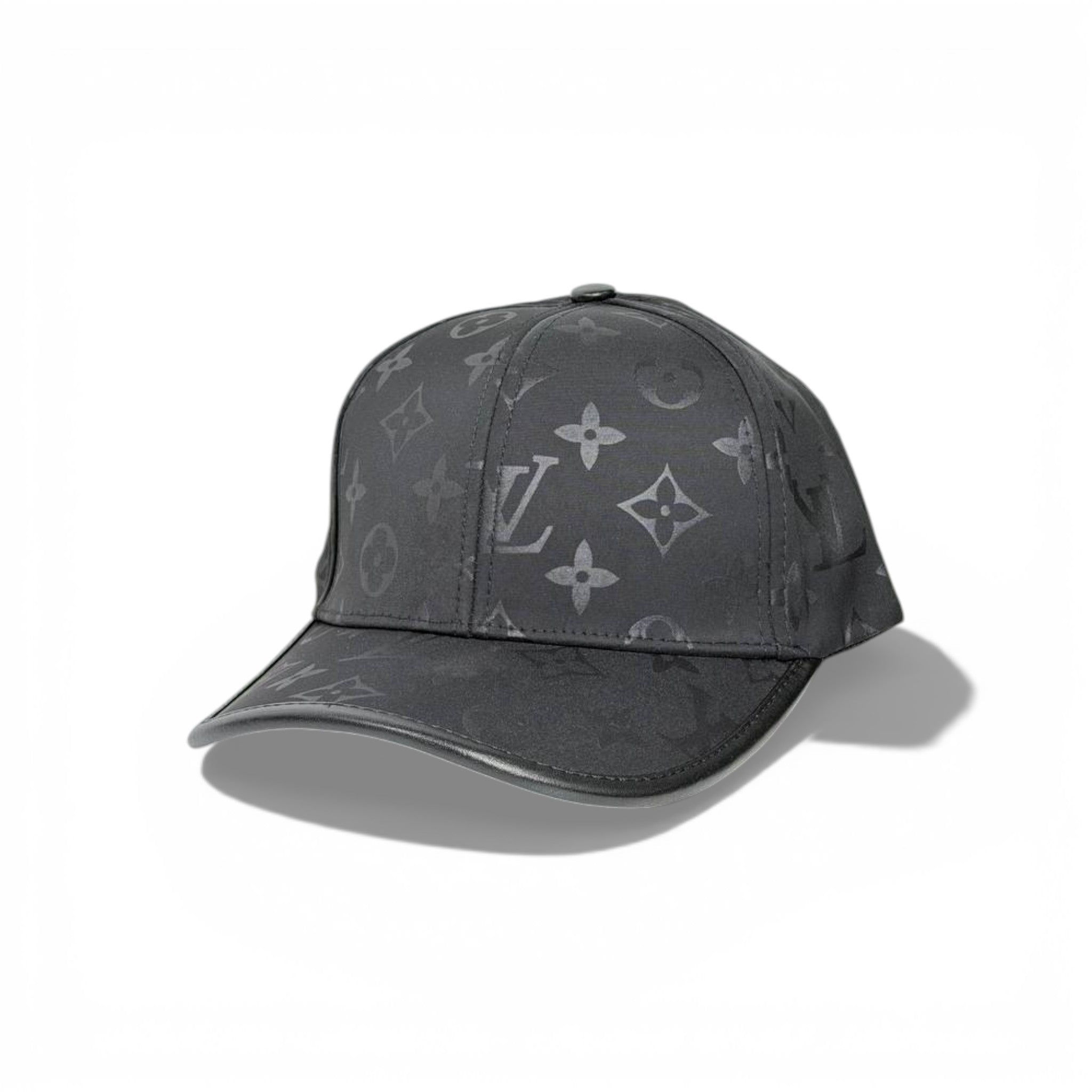 🖤 Louis Vuitton Black Monogram Baseball Cap 👑✨