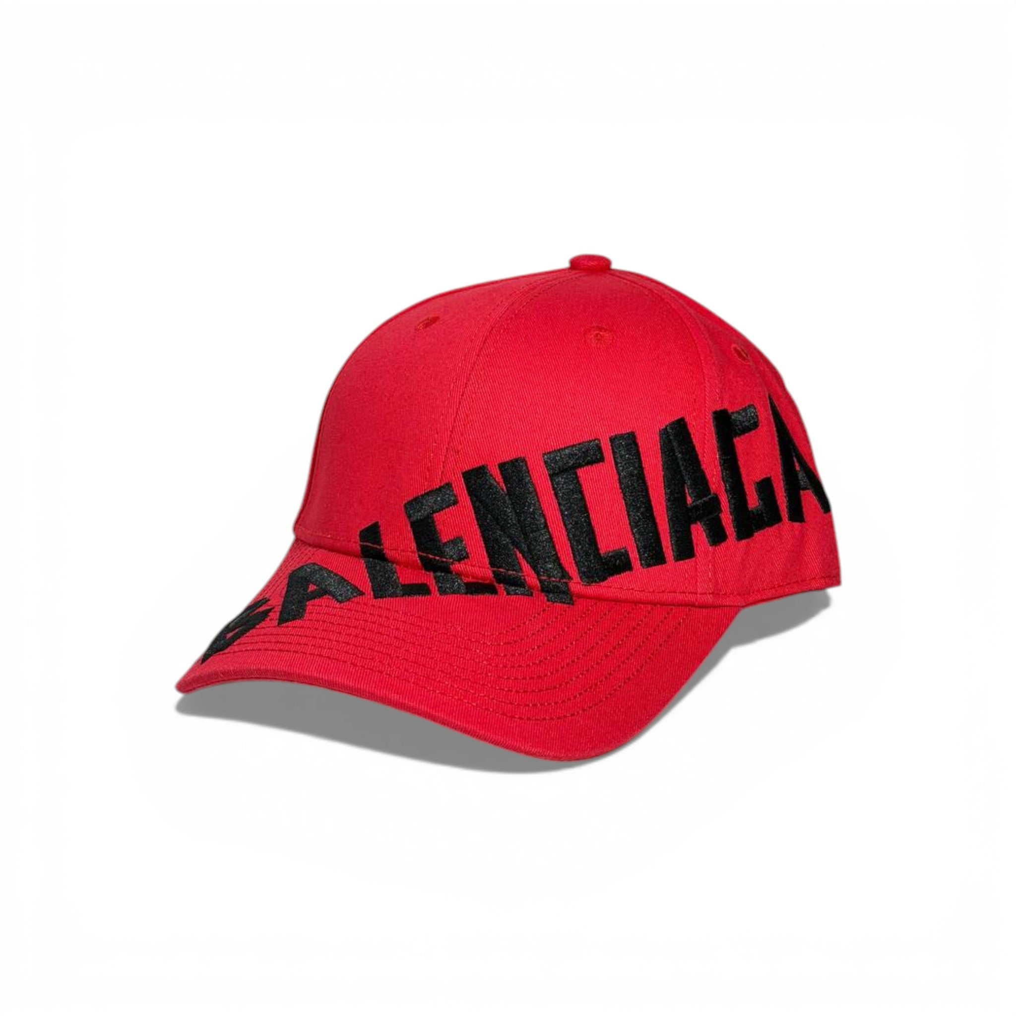 š„ Balenciaga Oversized Logo Red Baseball Cap š§¢ā¤ļø