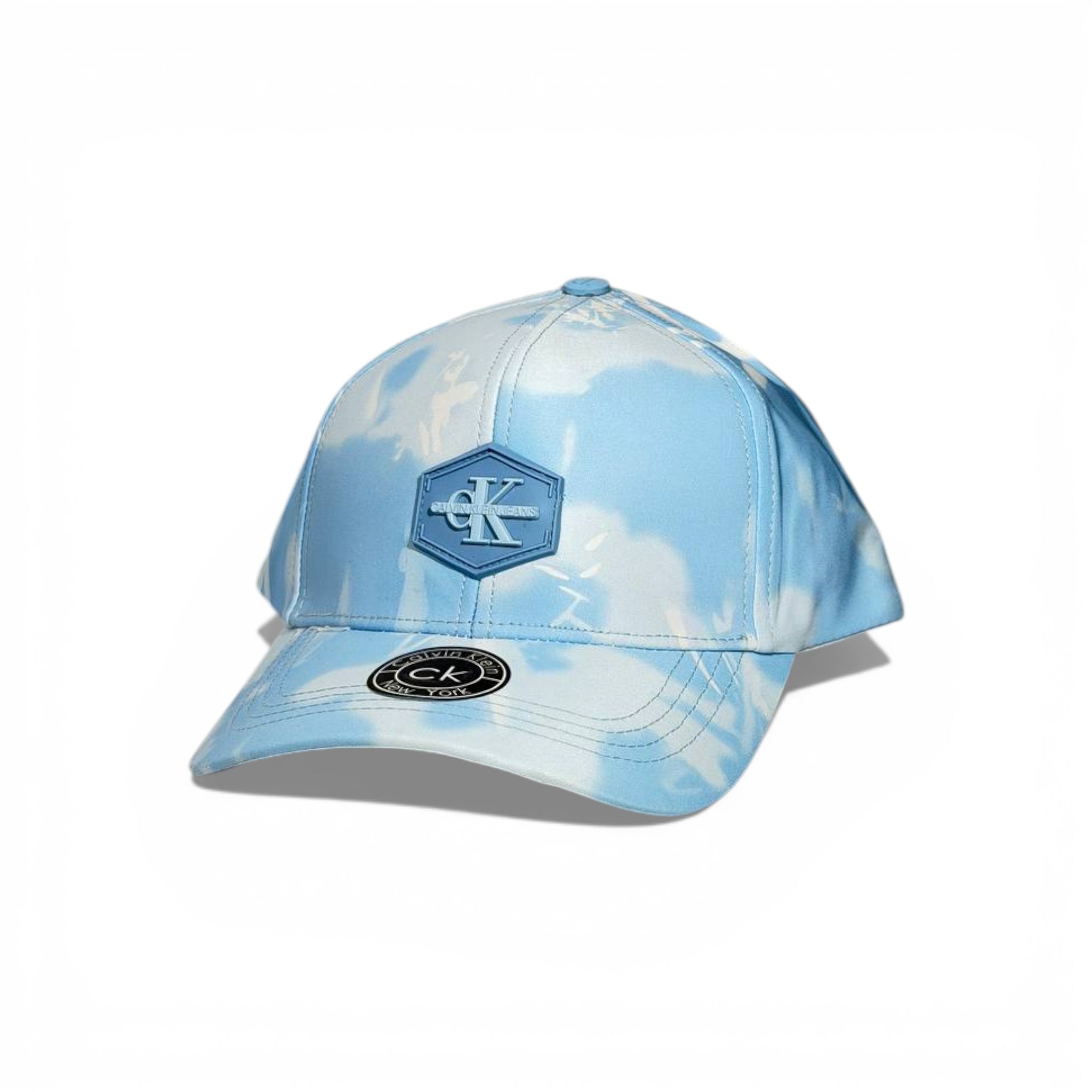 π Calvin Klein Sky Blue Tie-Dye Cap π§’β¨