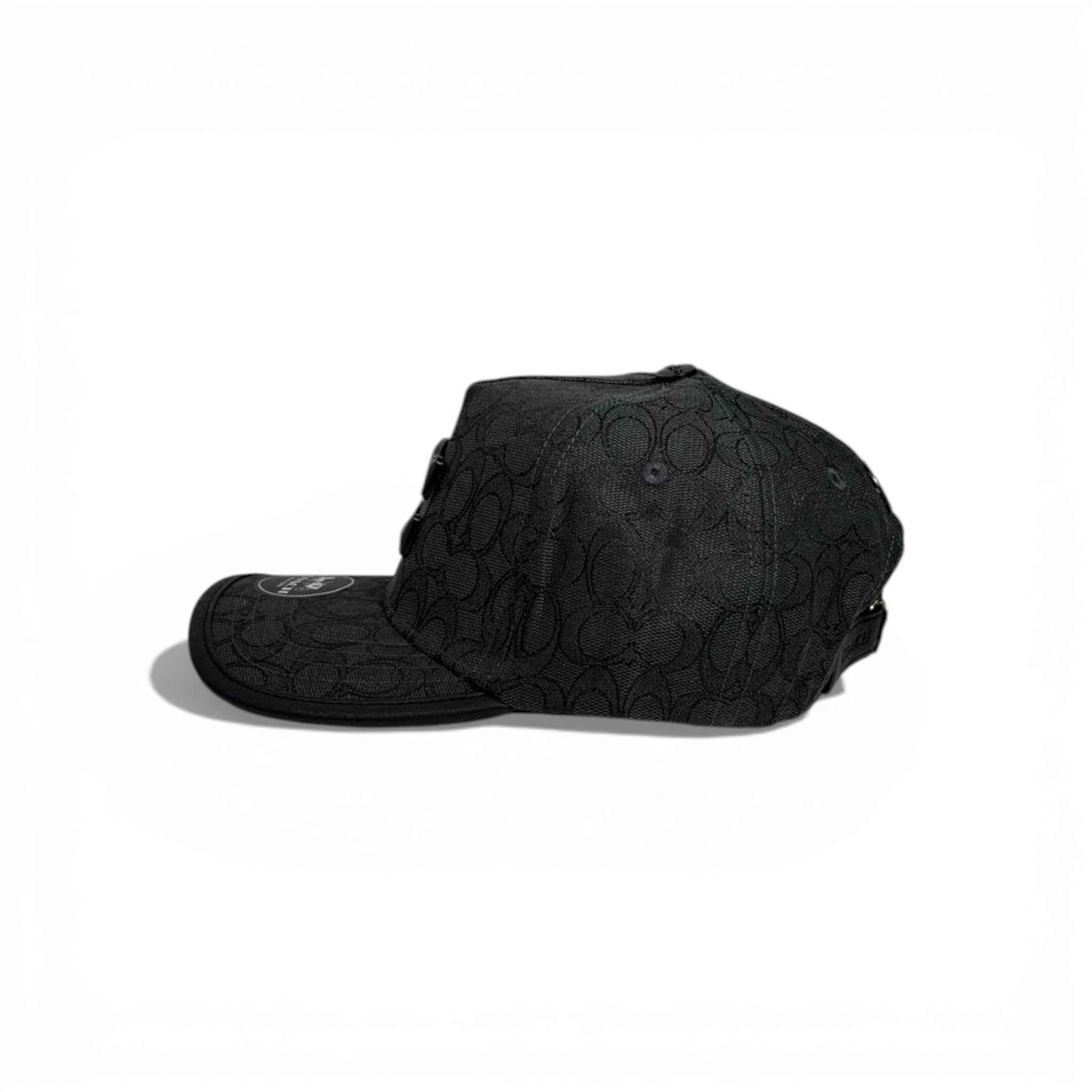 π€ Coach Black Signature Cap with Iconic C Logo π§’β¨