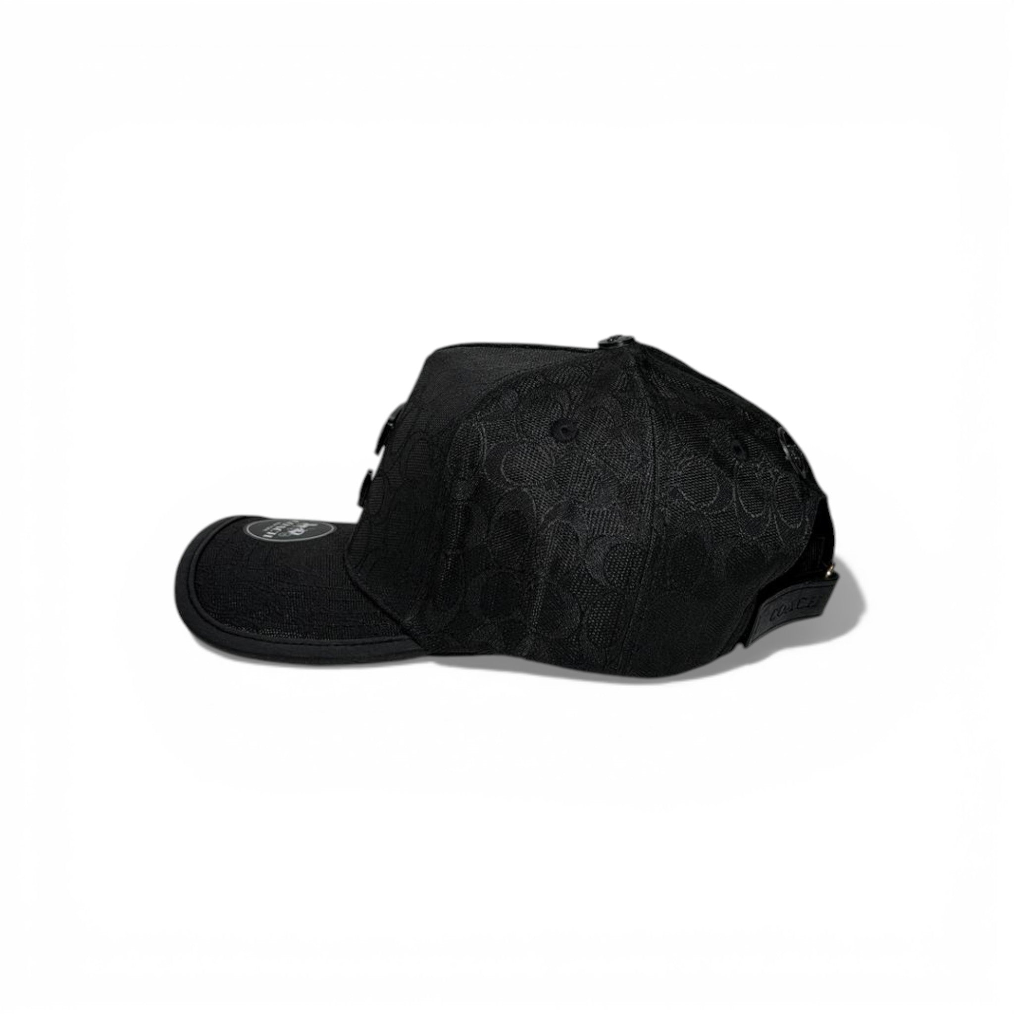 π€ Coach Black Signature Cap with Iconic C Logo π§’β¨