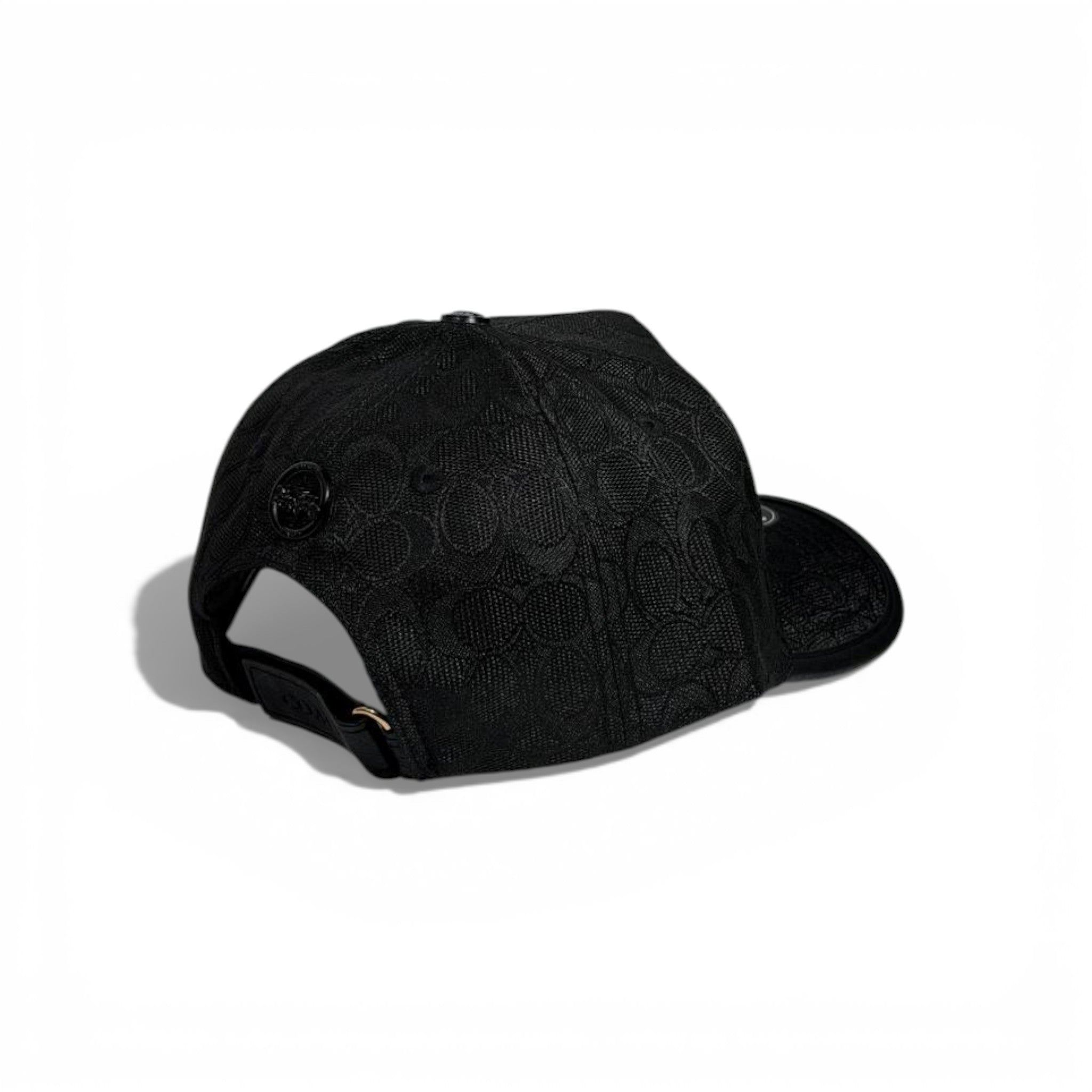 π€ Coach Black Signature Cap with Iconic C Logo π§’β¨