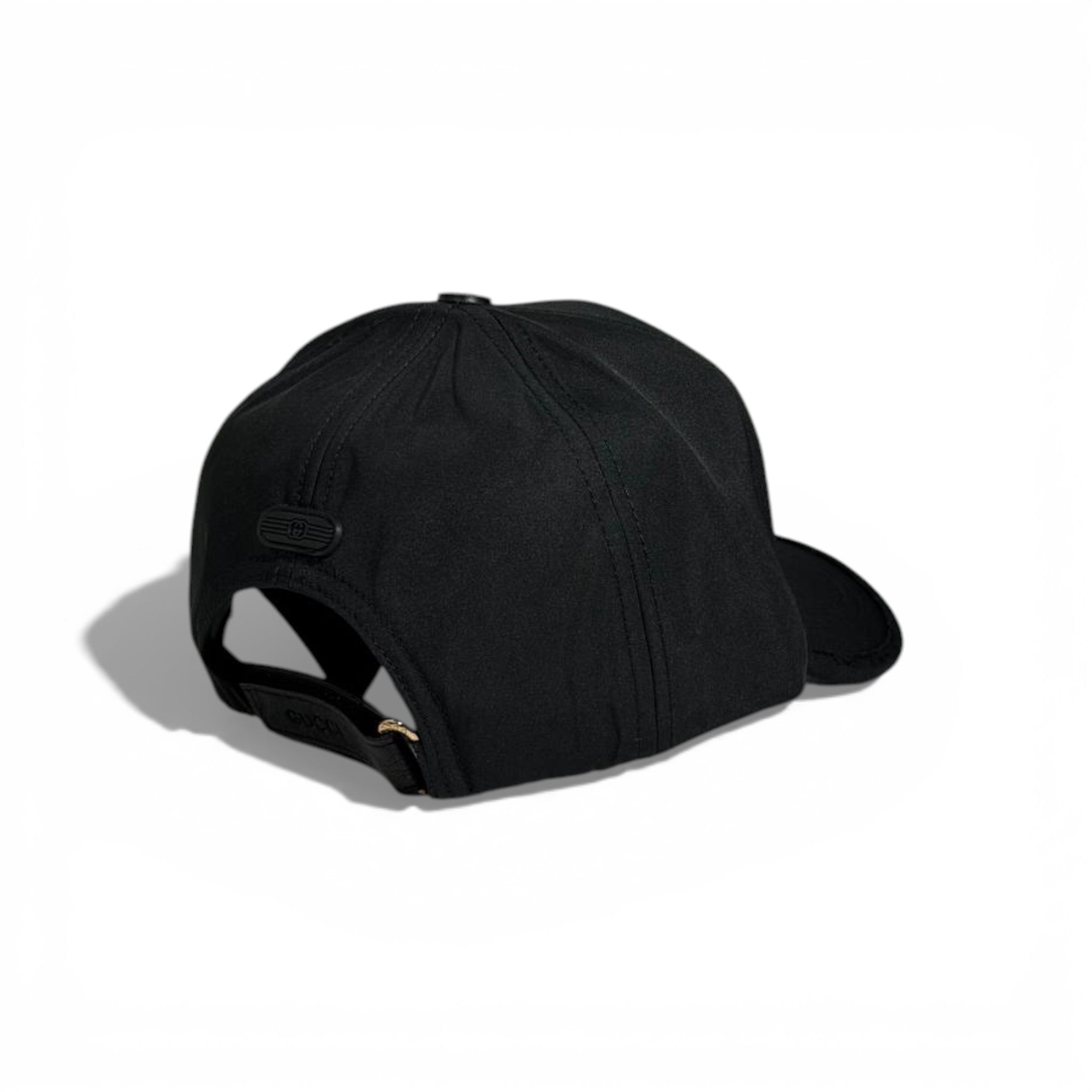 π€ Gucci Black Cap with Iconic GG Detail π§’β¨