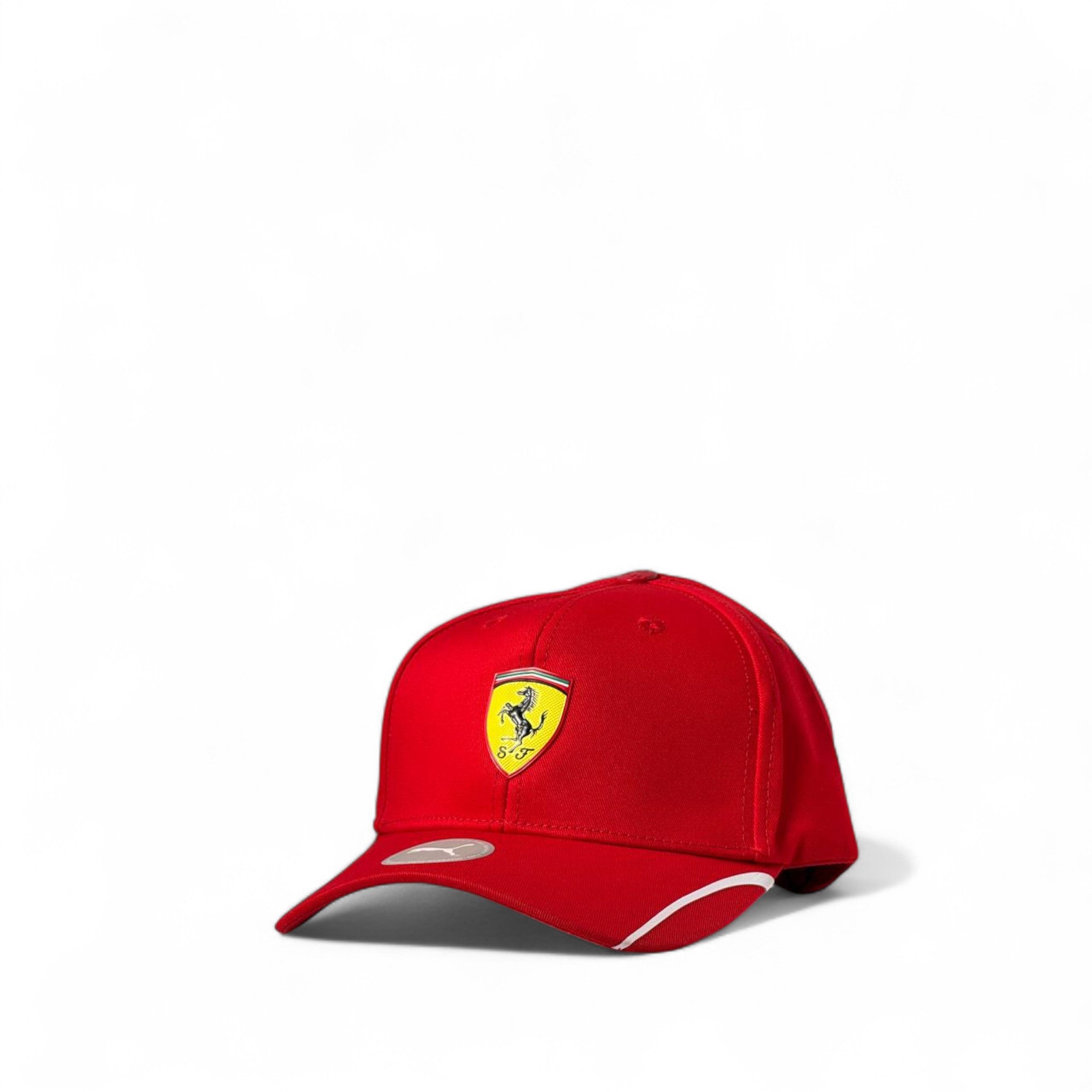 🏎️ Ferrari Red Racing Cap – Official Scuderia Shield Edition 🧢🔥