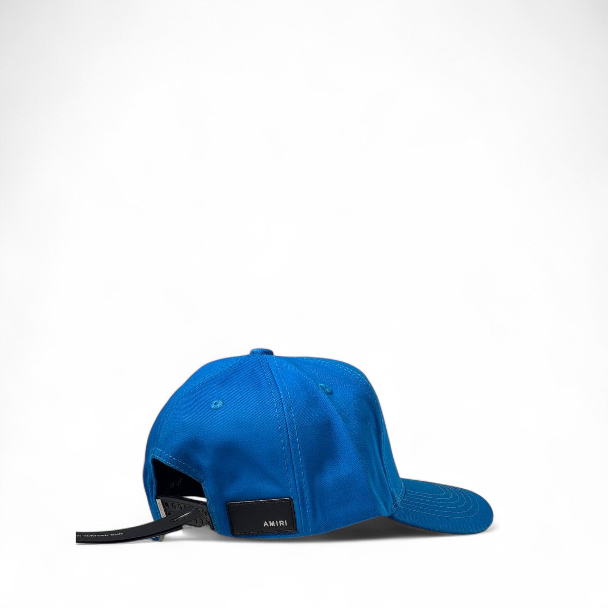 💙 AMIRI Bold Blue Logo Cap – Street Icon Vibe 🔥🧢