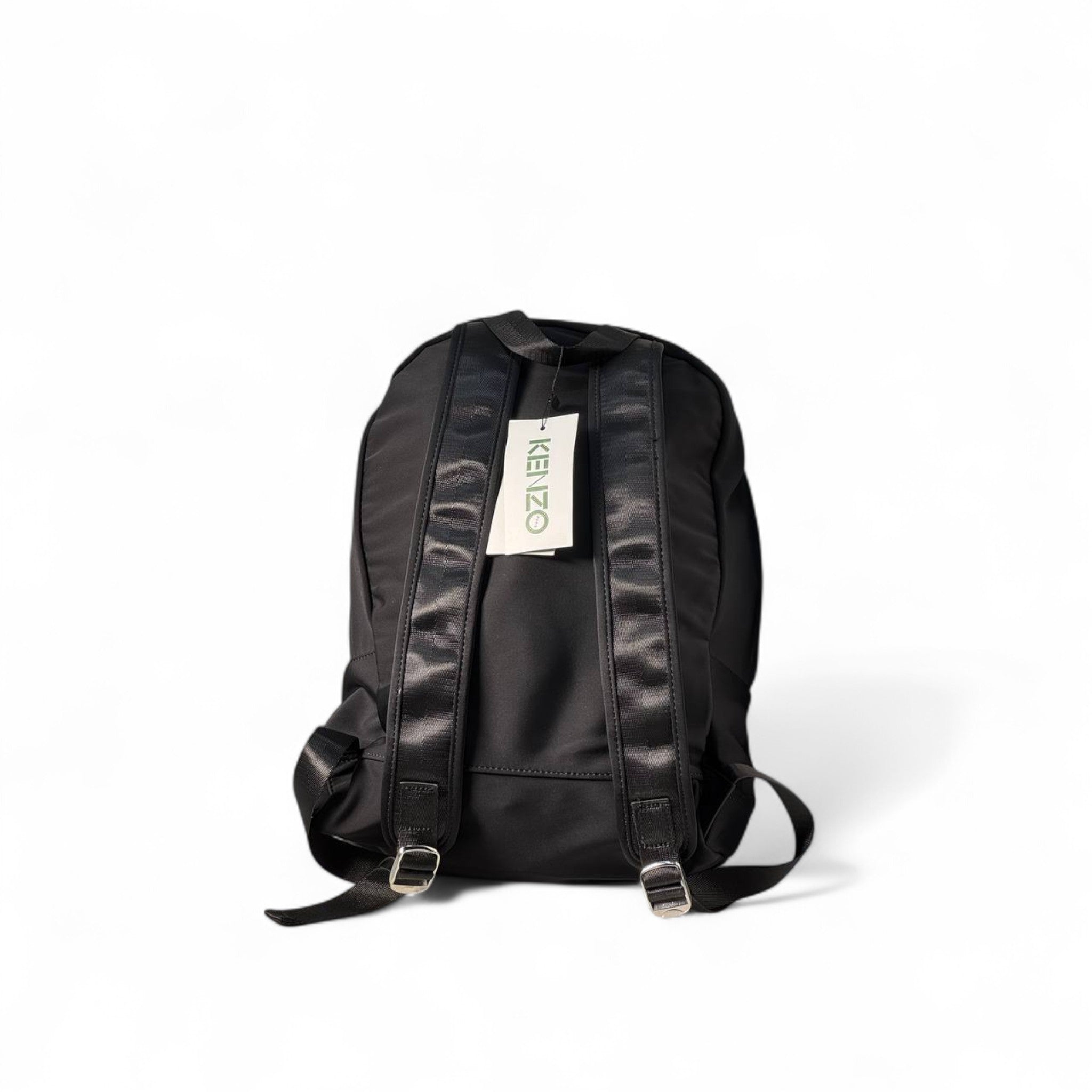 Kenzo Paris Tiger Backpack β Black with Fiery Orange Embroidery π―π₯π€