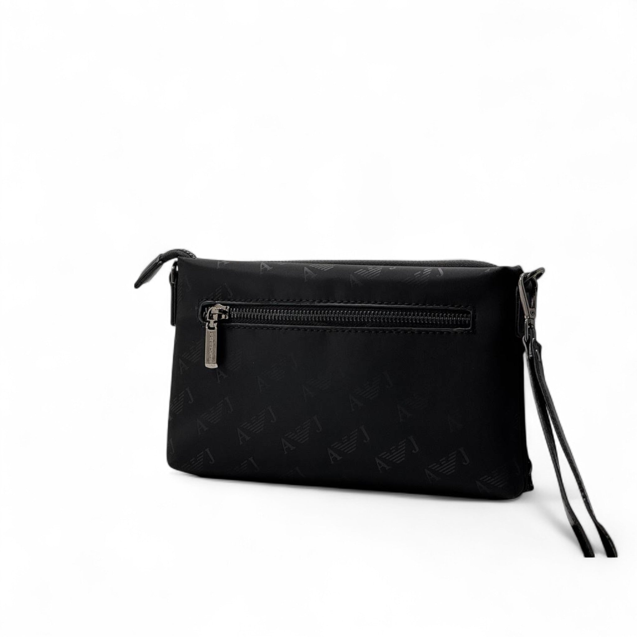 🖤 Emporio Armani AJ Monogram Crossbody Clutch – Signature Elegance