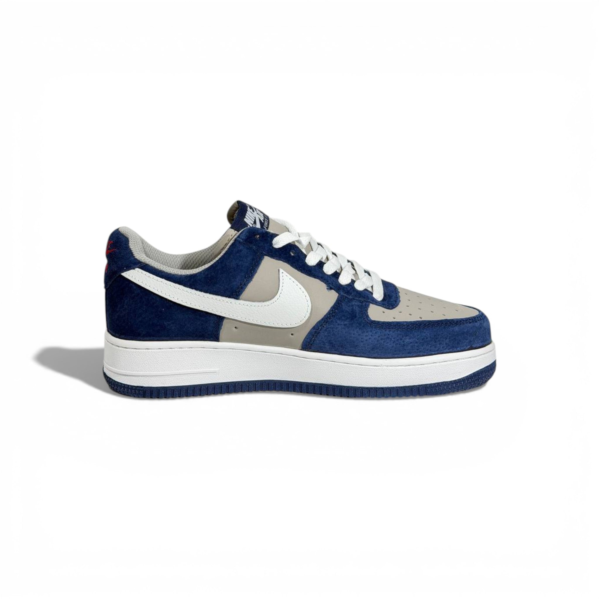 ๐๐ฅ Nike Air Force 1 x The North Face โ Navy & Grey Streetwear Edition ๐๐ค