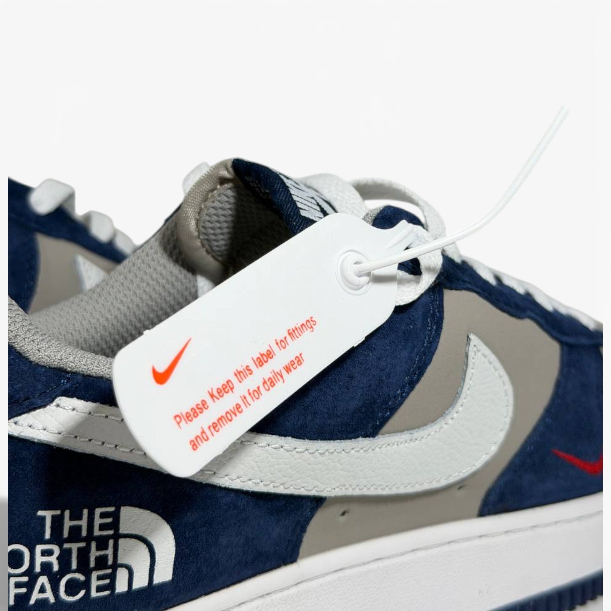 ππ₯ Nike Air Force 1 x The North Face β Navy & Grey Streetwear Edition ππ€