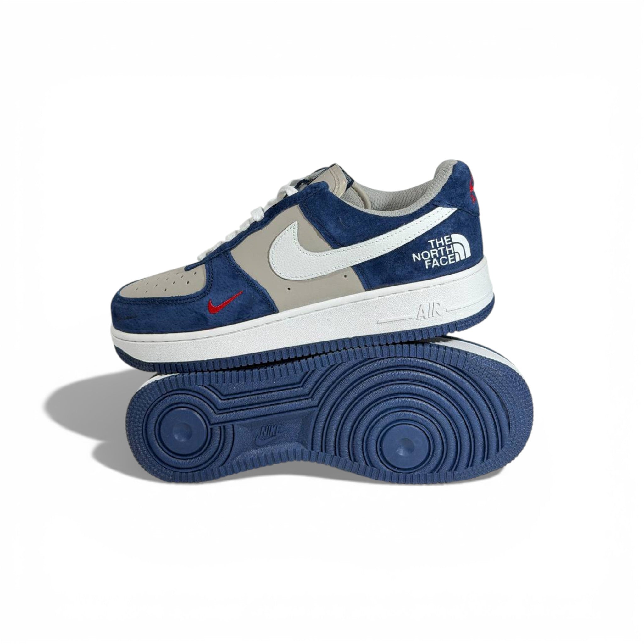 ππ₯ Nike Air Force 1 x The North Face β Navy & Grey Streetwear Edition ππ€