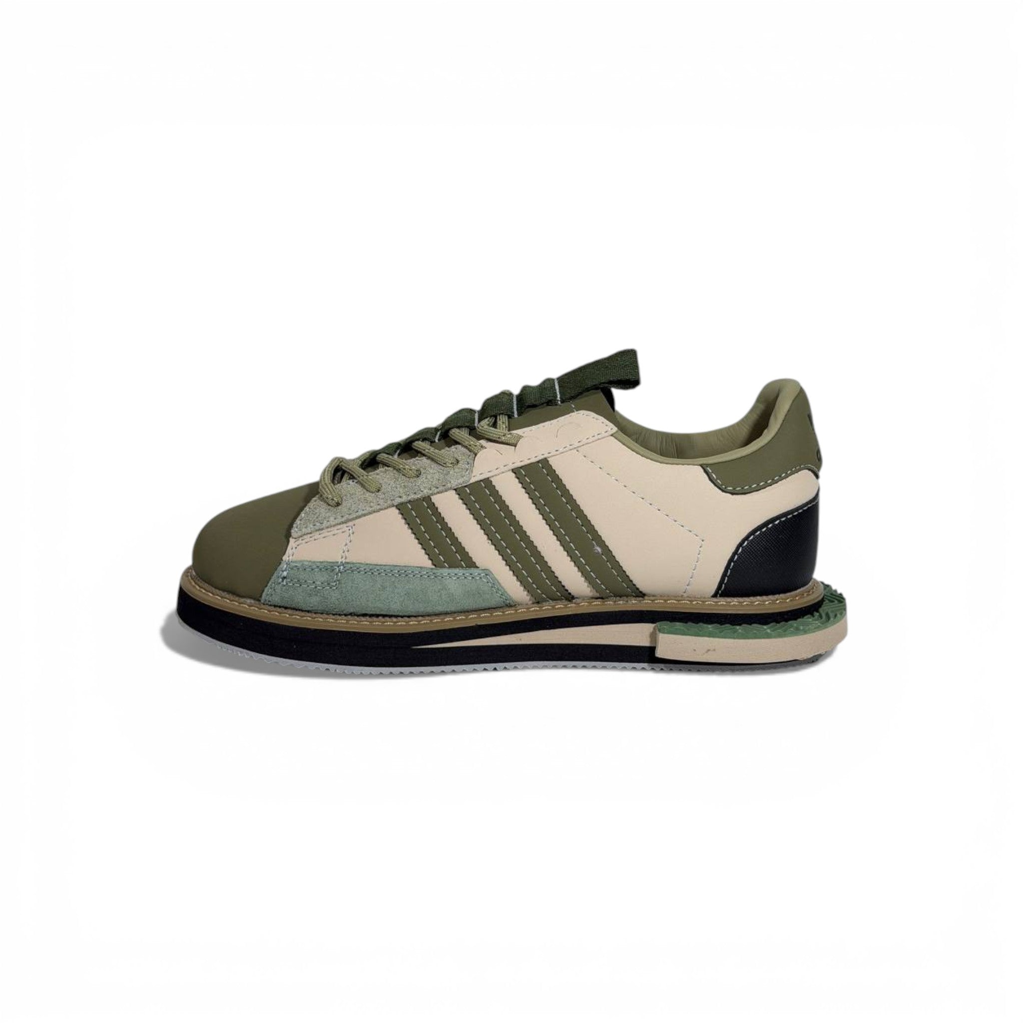 ๐๐ฟ Adidas Original Low Sneakers โ Olive & Beige Outdoor Street Style ๐โจ