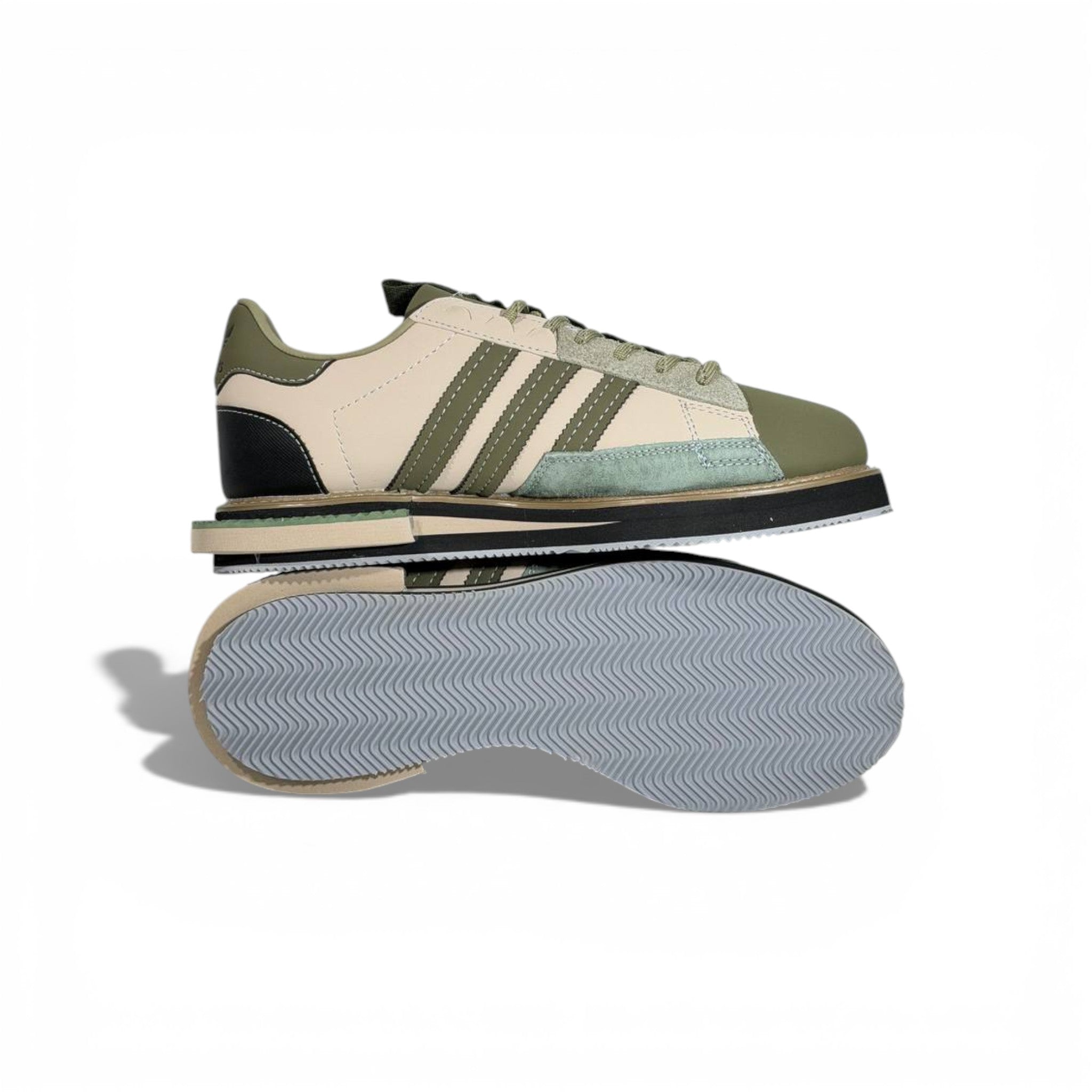 ๐๐ฟ Adidas Original Low Sneakers โ Olive & Beige Outdoor Street Style ๐โจ