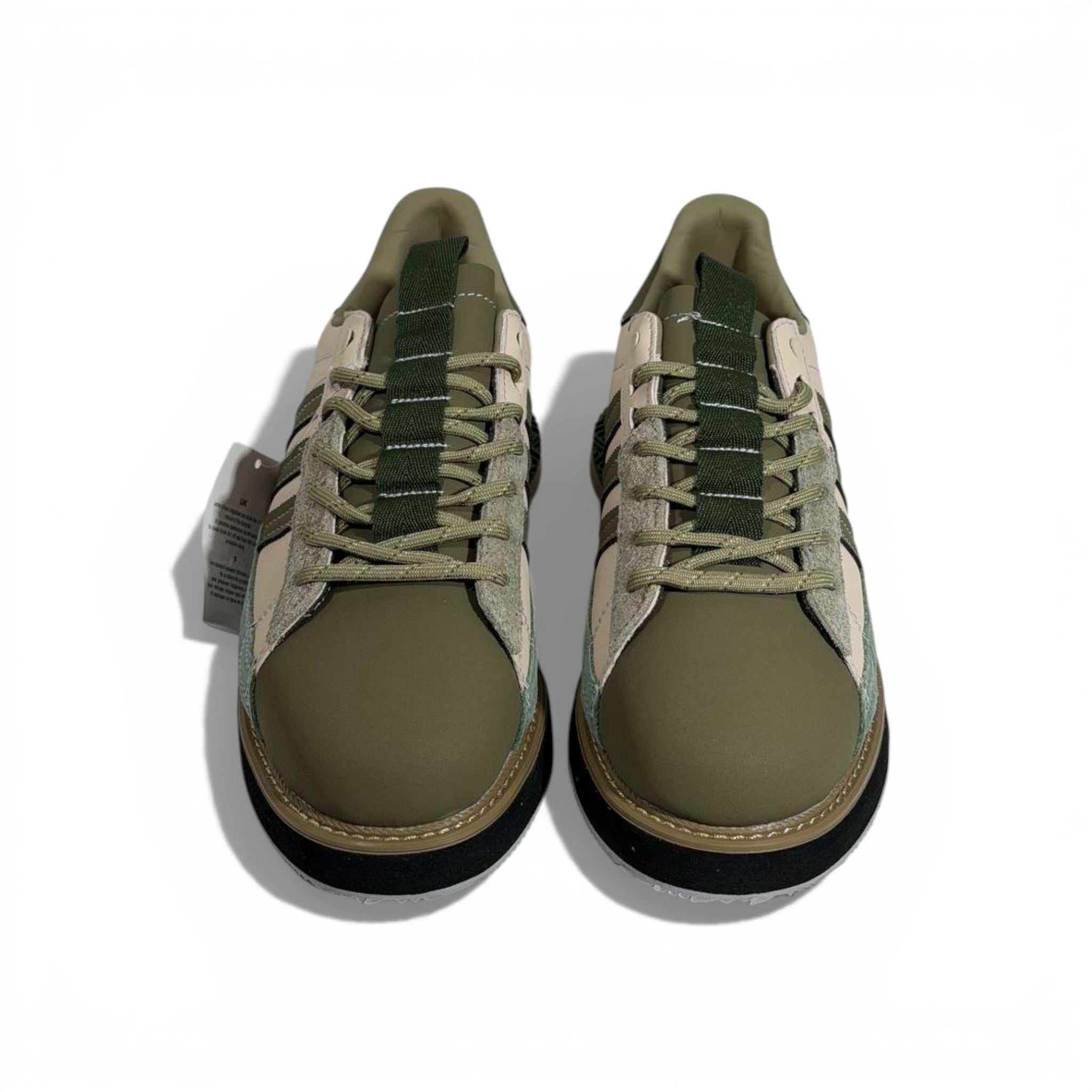 ๐๐ฟ Adidas Original Low Sneakers โ Olive & Beige Outdoor Street Style ๐โจ