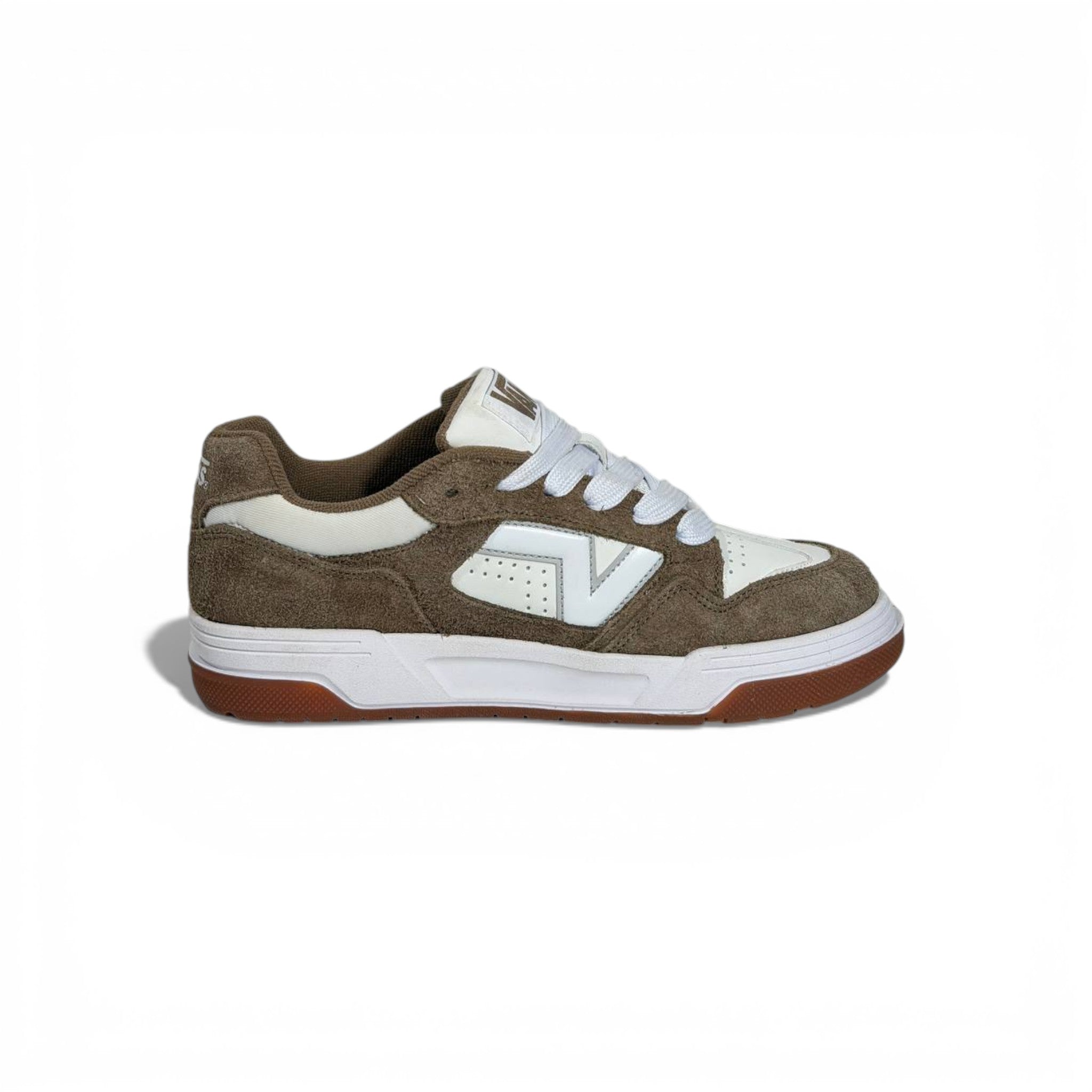 ππ₯ Vans Low-Top Sneakers β Brown Suede & White Classic Street Style π€π€