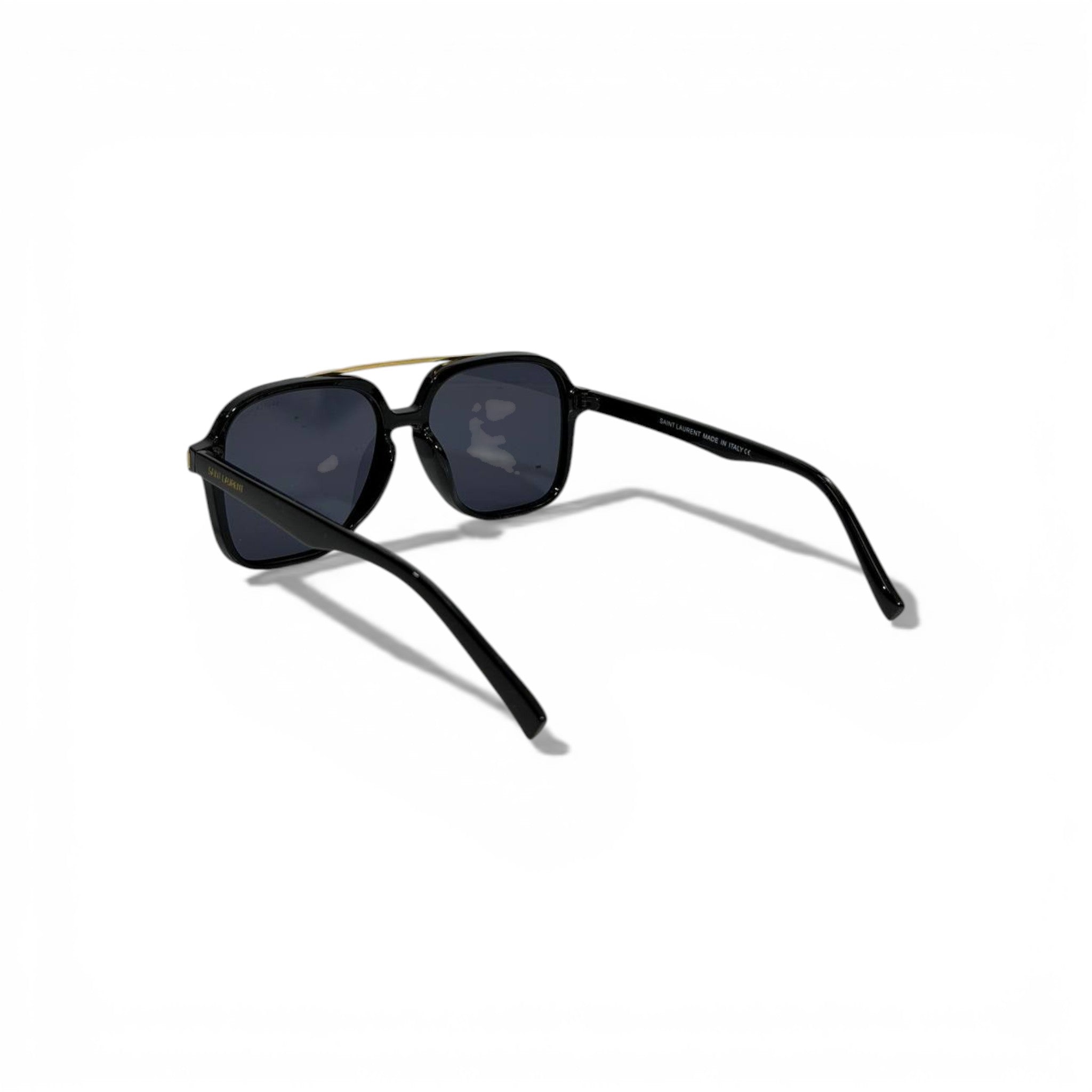 🕶️ Saint Laurent Luxury Sunglasses – Bold Black Signature 🖤✨