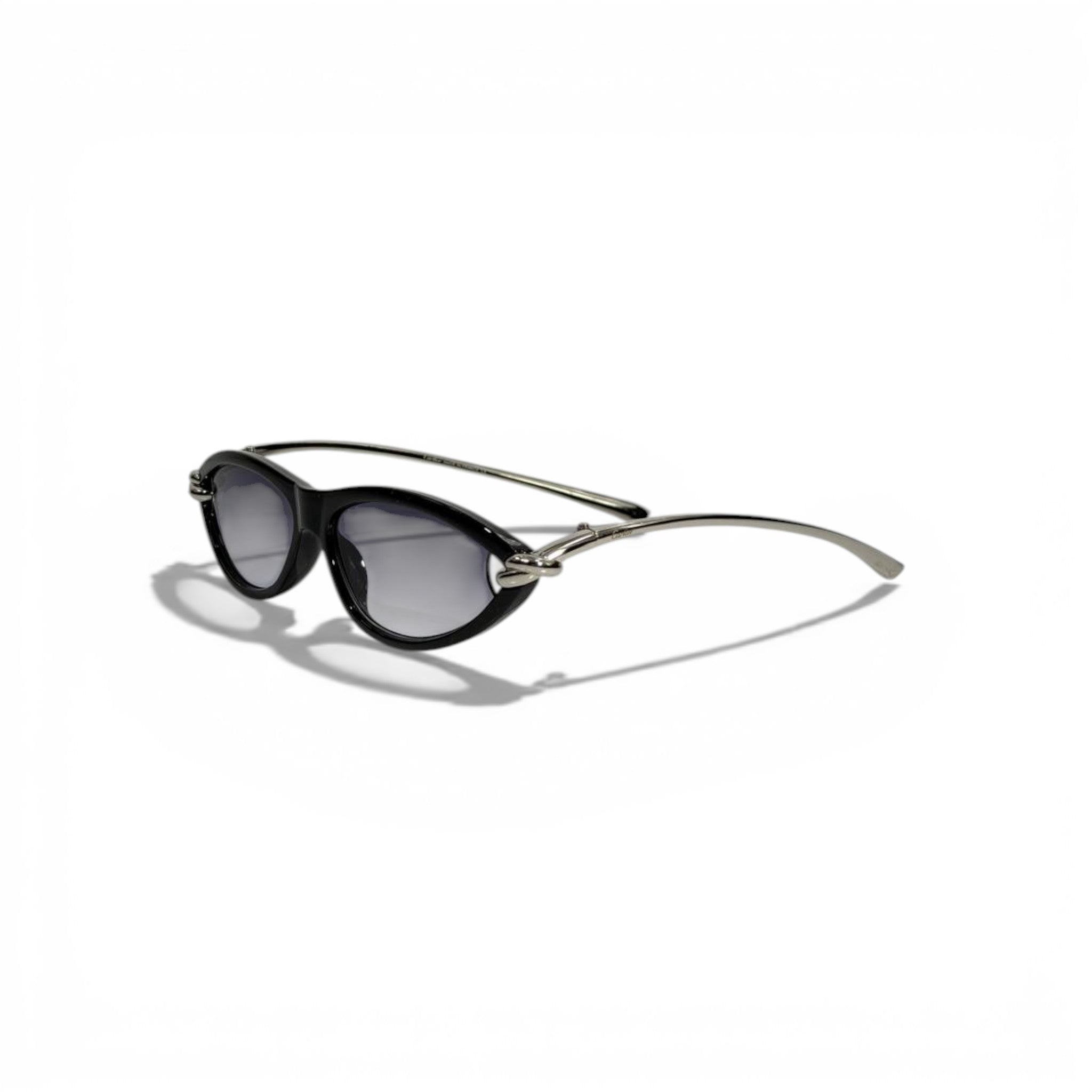 🕶️ Cartier Luxury Sunglasses – Timeless Black Elegance ✨👑
