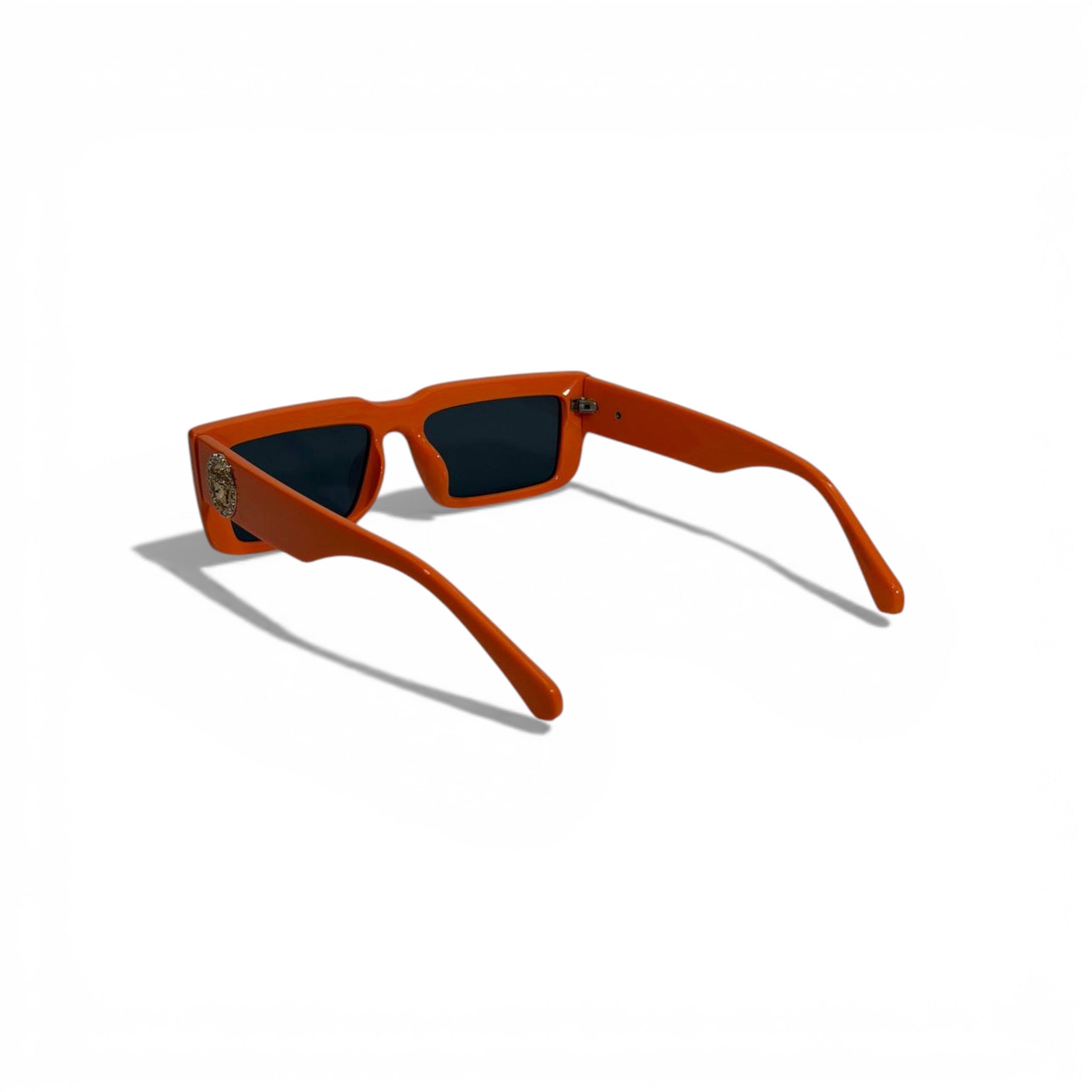 Versace Rectangular Sunglasses β Orange Bold Luxury Statement πΆοΈπ§‘