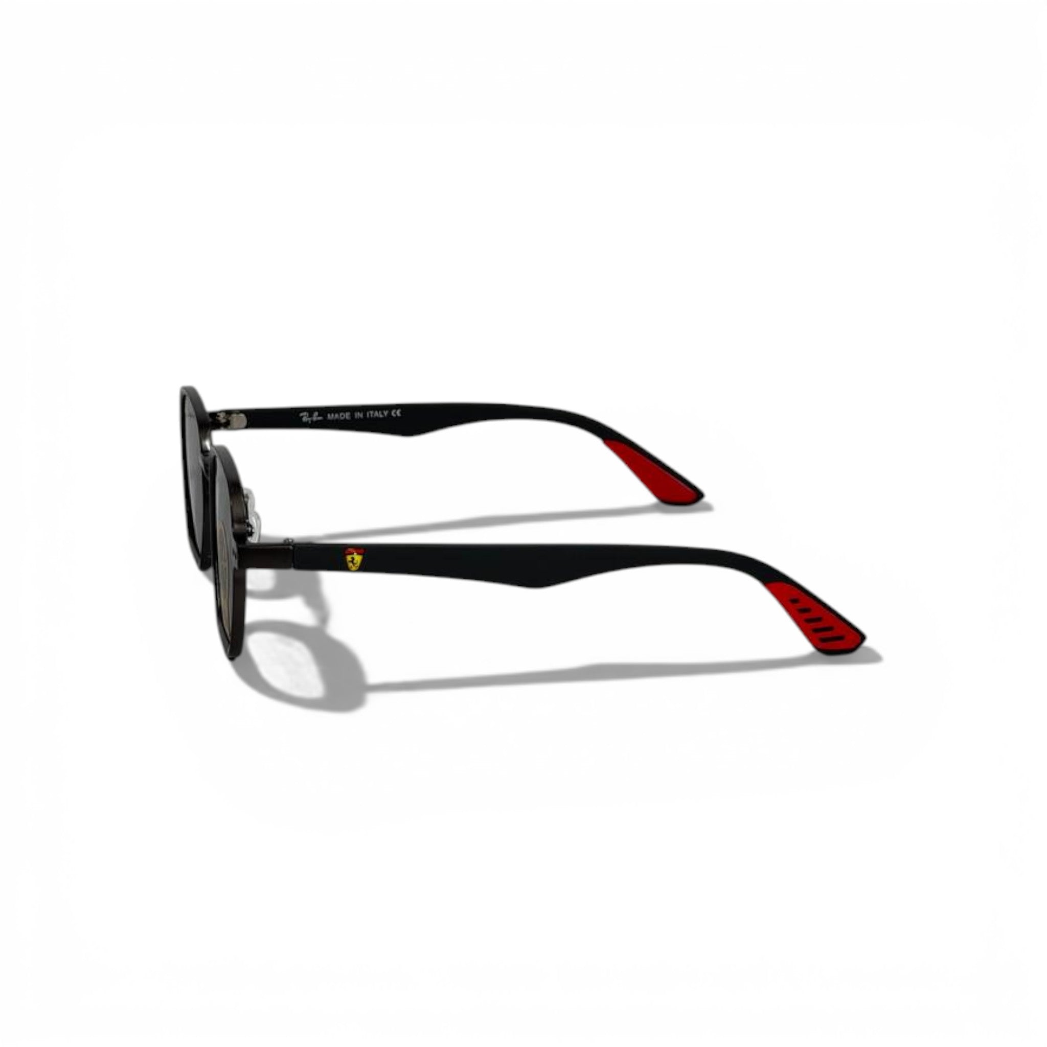 Ray-Ban Ferrari Square Polarized Sunglasses Black Sport Luxury π€ποΈπ