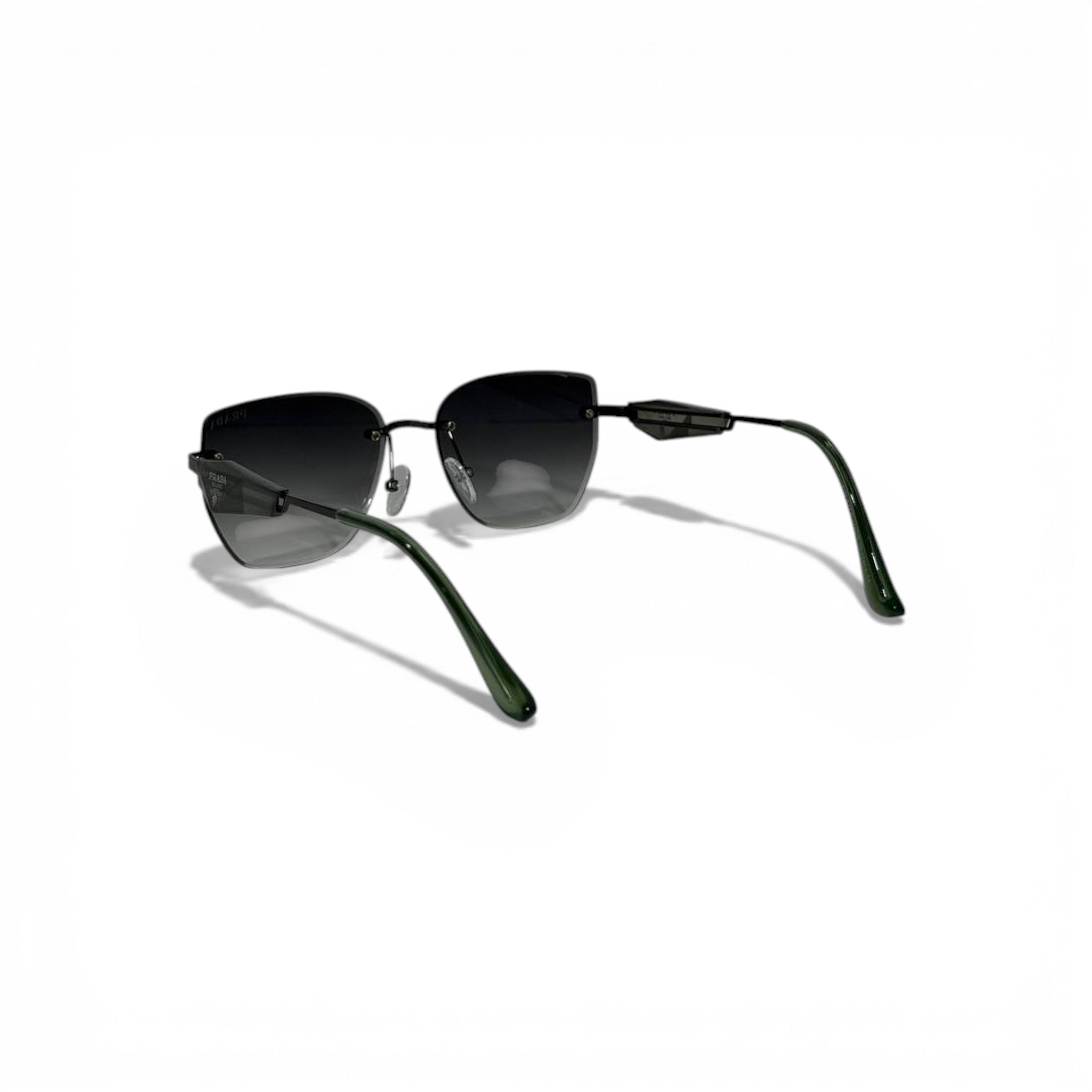 Prada Geometric Sunglasses Gradient Lenses Modern Luxury πΆοΈππ€β¨