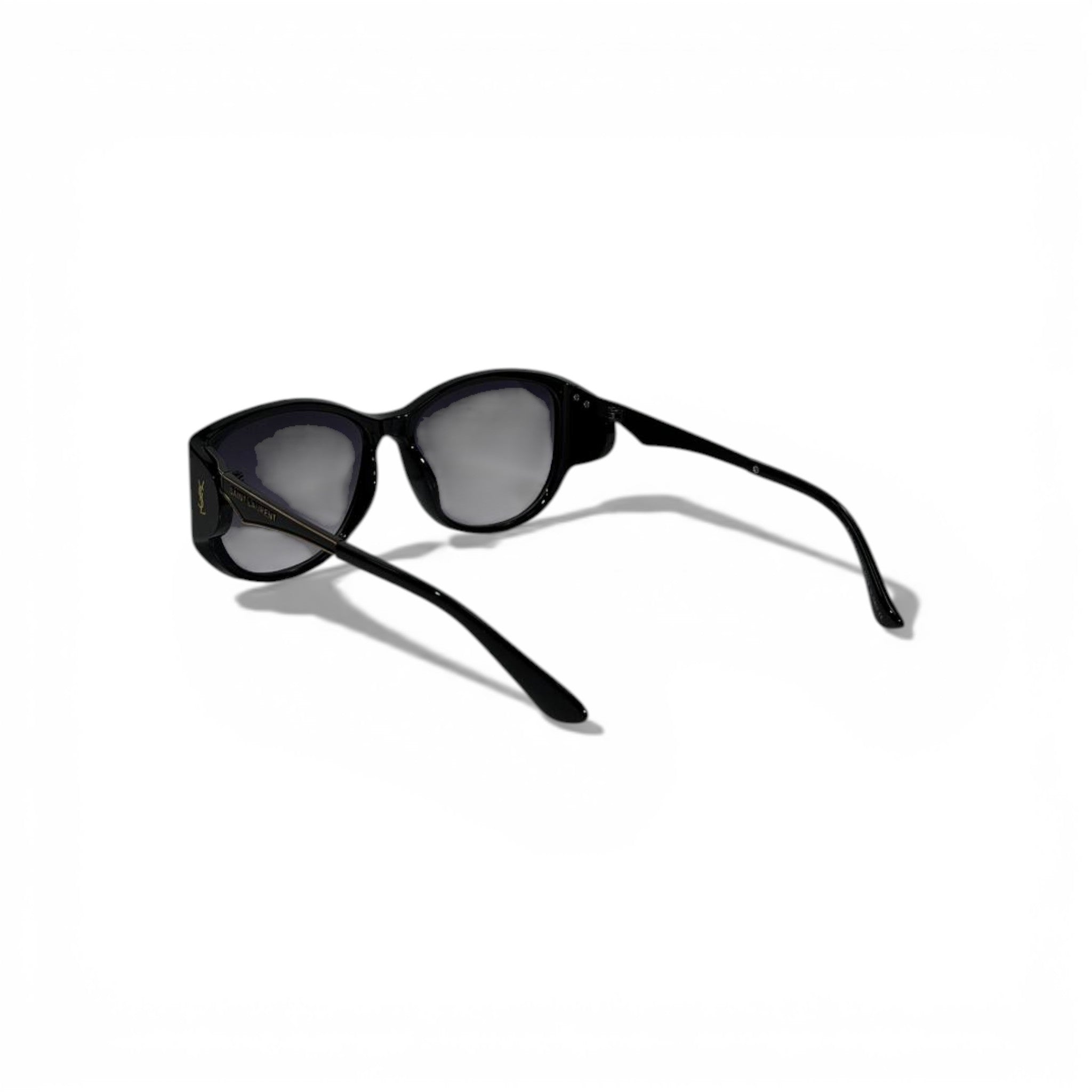 🕶️ Saint Laurent Luxury Black Oversized Sunglasses – Iconic YSL Logo | Timeless Designer Eyewear