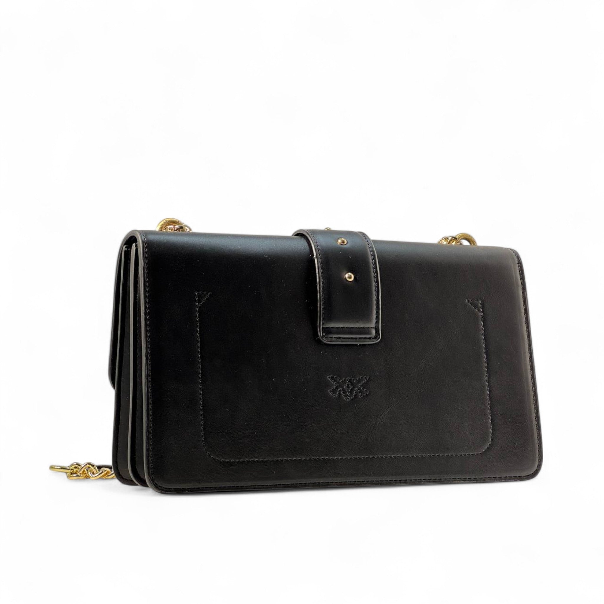 Pinko Black Crystal Love Bag π€π β Sparkle, Sophistication & Signature Style