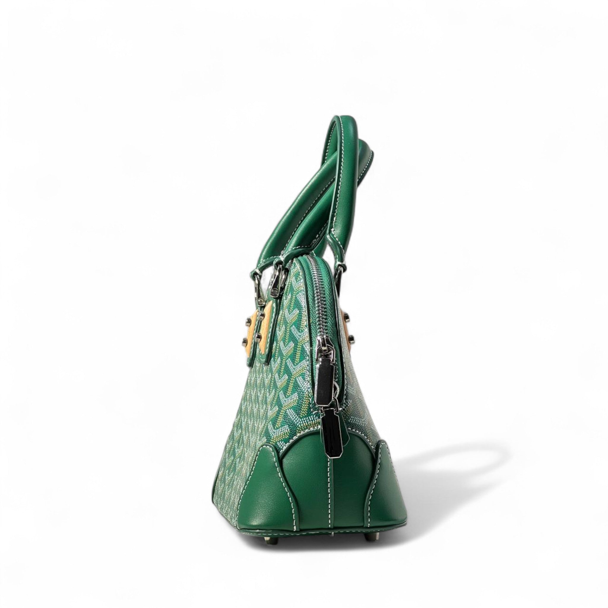 Goyard Green Mini Bowling Bag ๐พ๐ โ Timeless Parisian Elegance