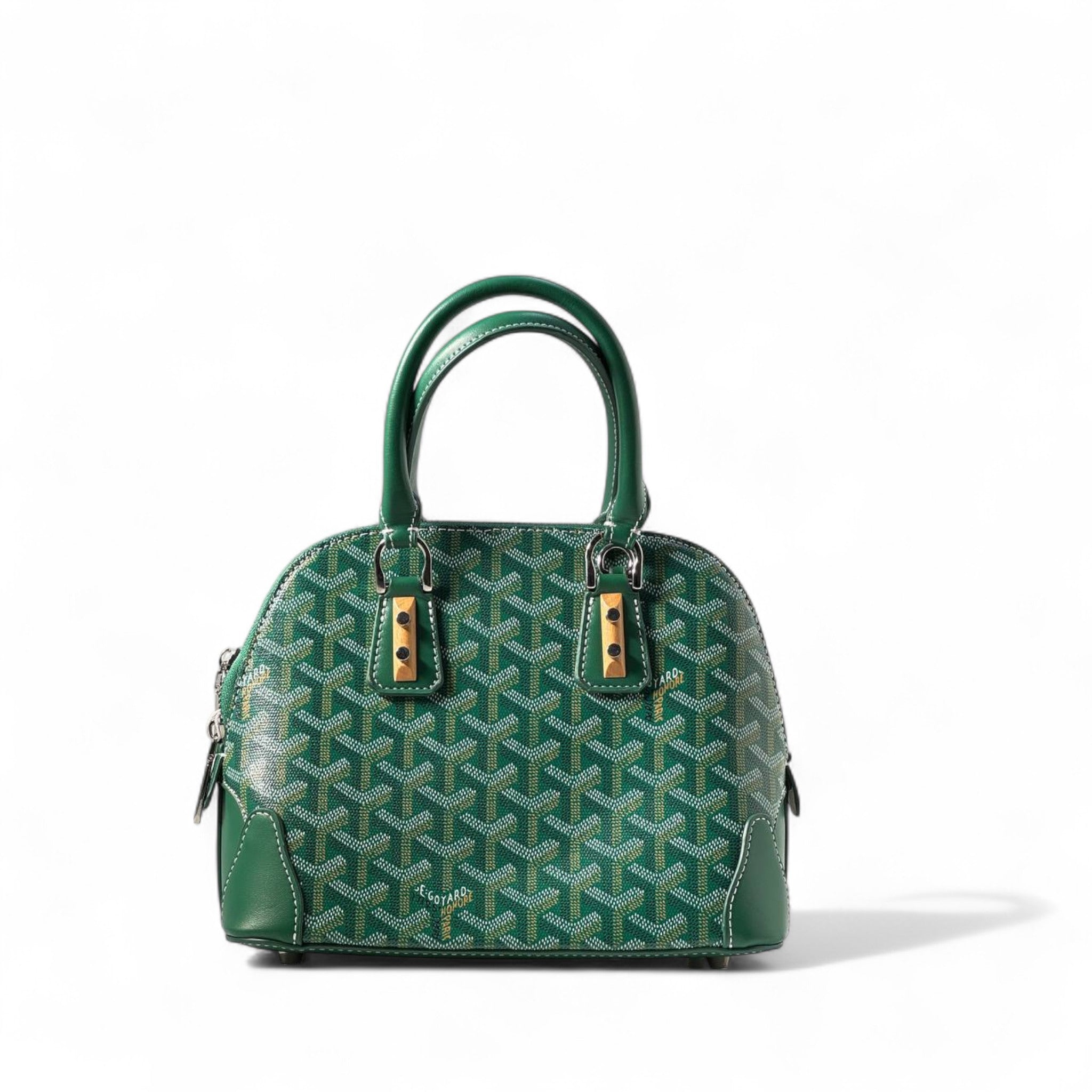 Goyard Green Mini Bowling Bag ๐พ๐ โ Timeless Parisian Elegance