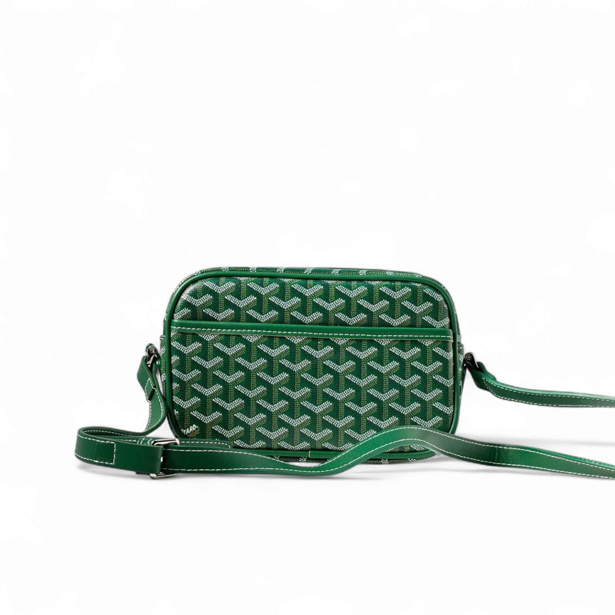 Goyard Green Mini Crossbody Bag β Iconic Monogram Style πβ¨
