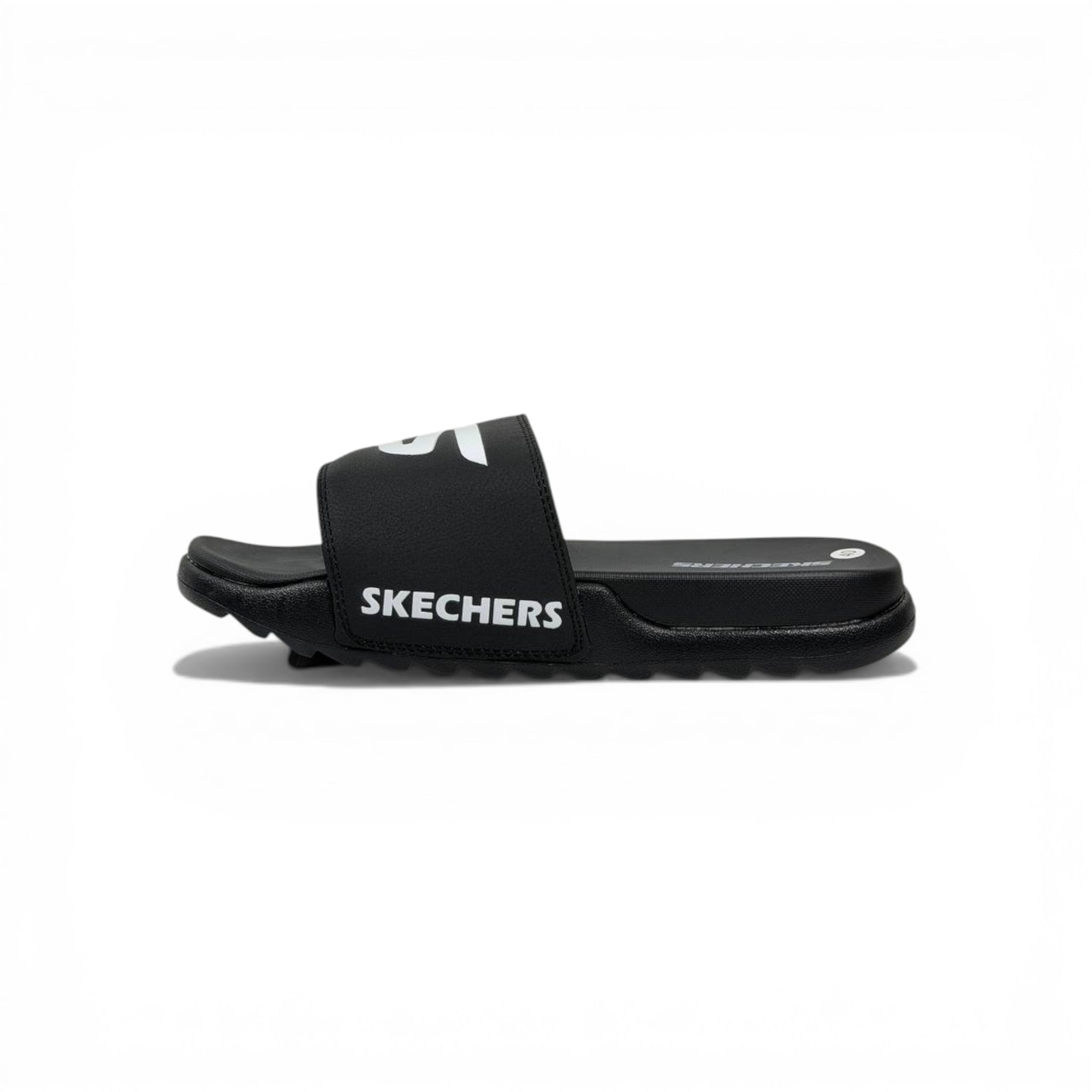 🖤⚡ Skechers Slides – Black Comfort Edition 🩴🔥