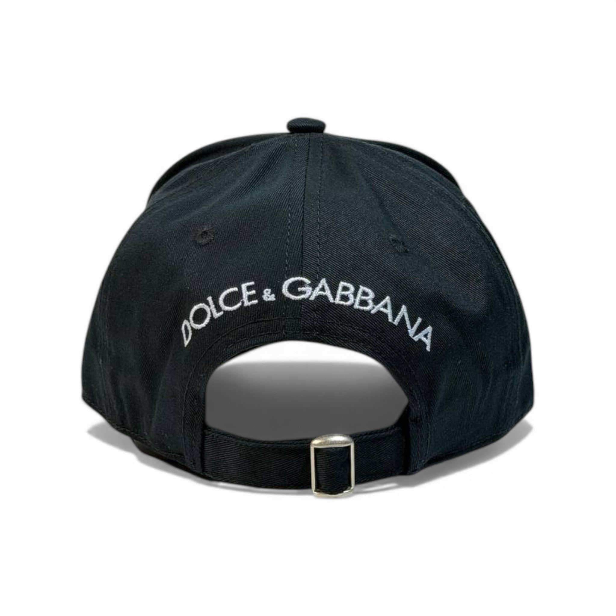 Dolce & Gabbana D&G Statement Cap Black Silver Edition 🧢🖤✨