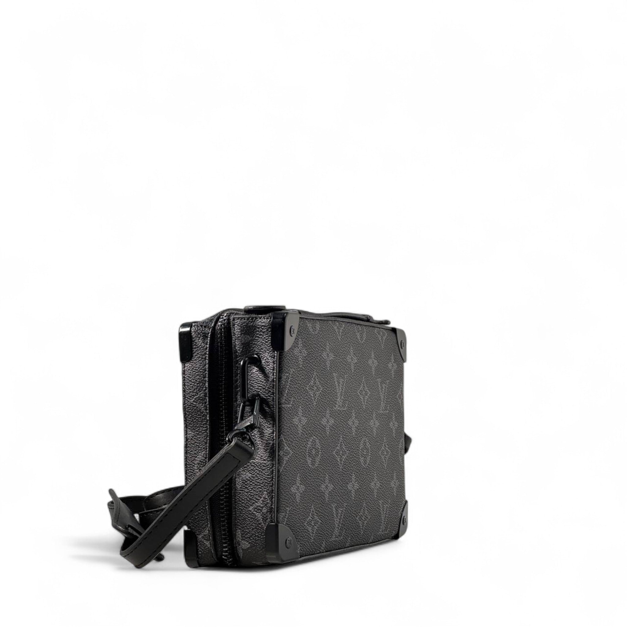 Louis Vuitton Soft Trunk Monogram Eclipse Crossbody Bag π€π¦