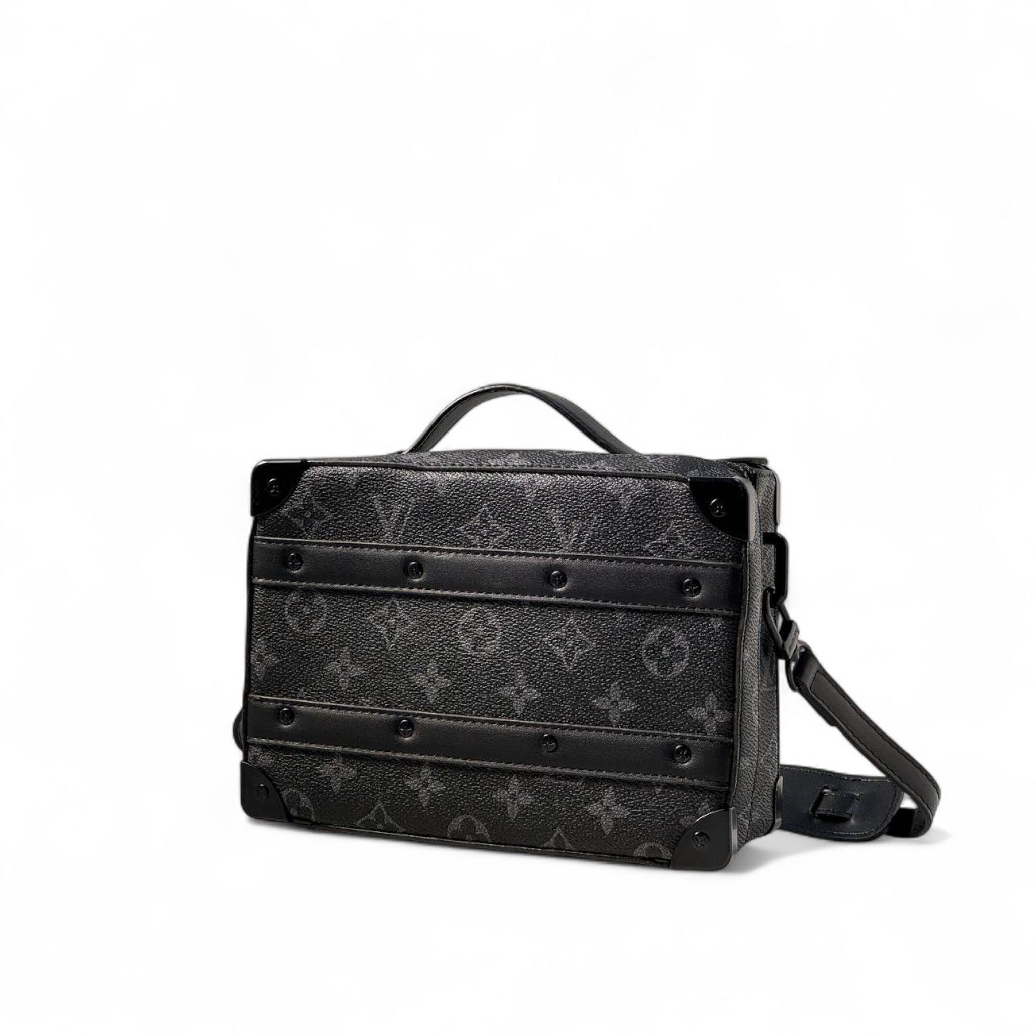 Louis Vuitton Soft Trunk Monogram Eclipse Crossbody Bag π€π¦